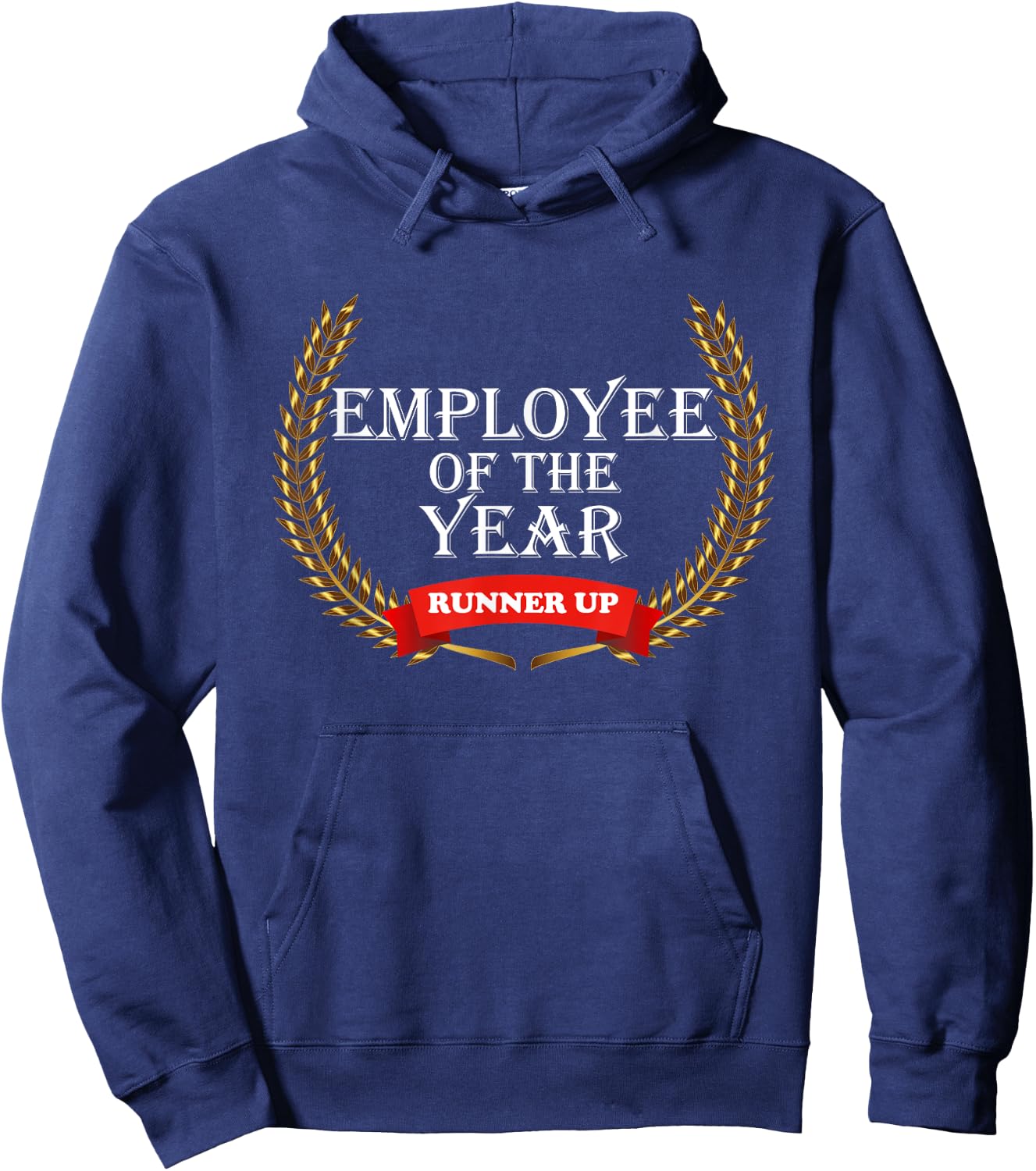 Employee of the Year Runner Up Appreciation Award Gift Hoodie - Hoodie | Navy