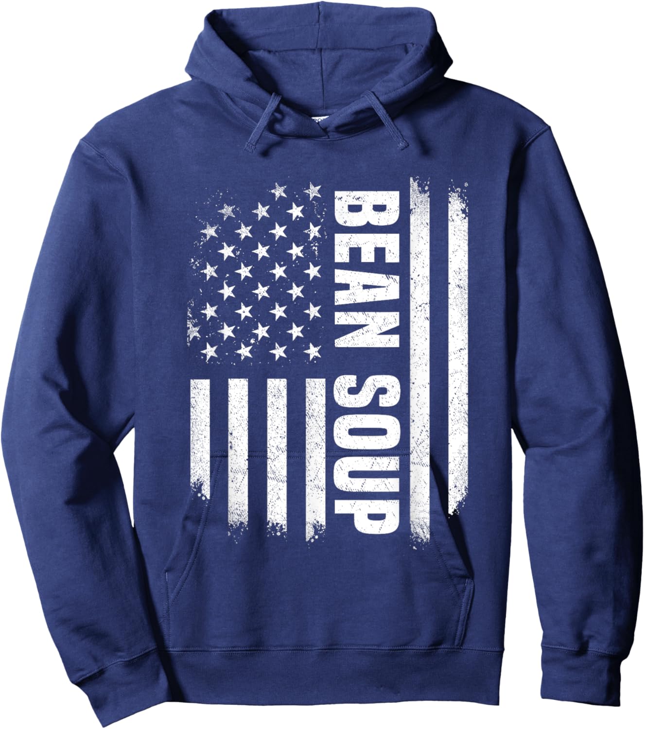 American Flag Bean Soup Outfit Dry Beans Mix USA Hoodie - Hoodie | Navy