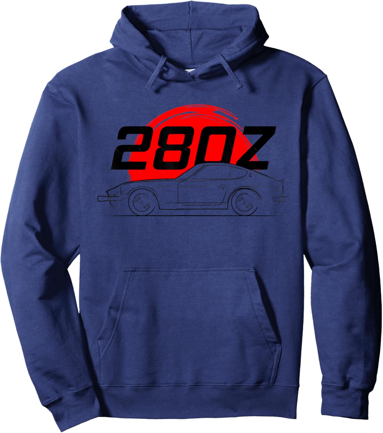 280z Sports Car Hoodie - Hoodie | Navy