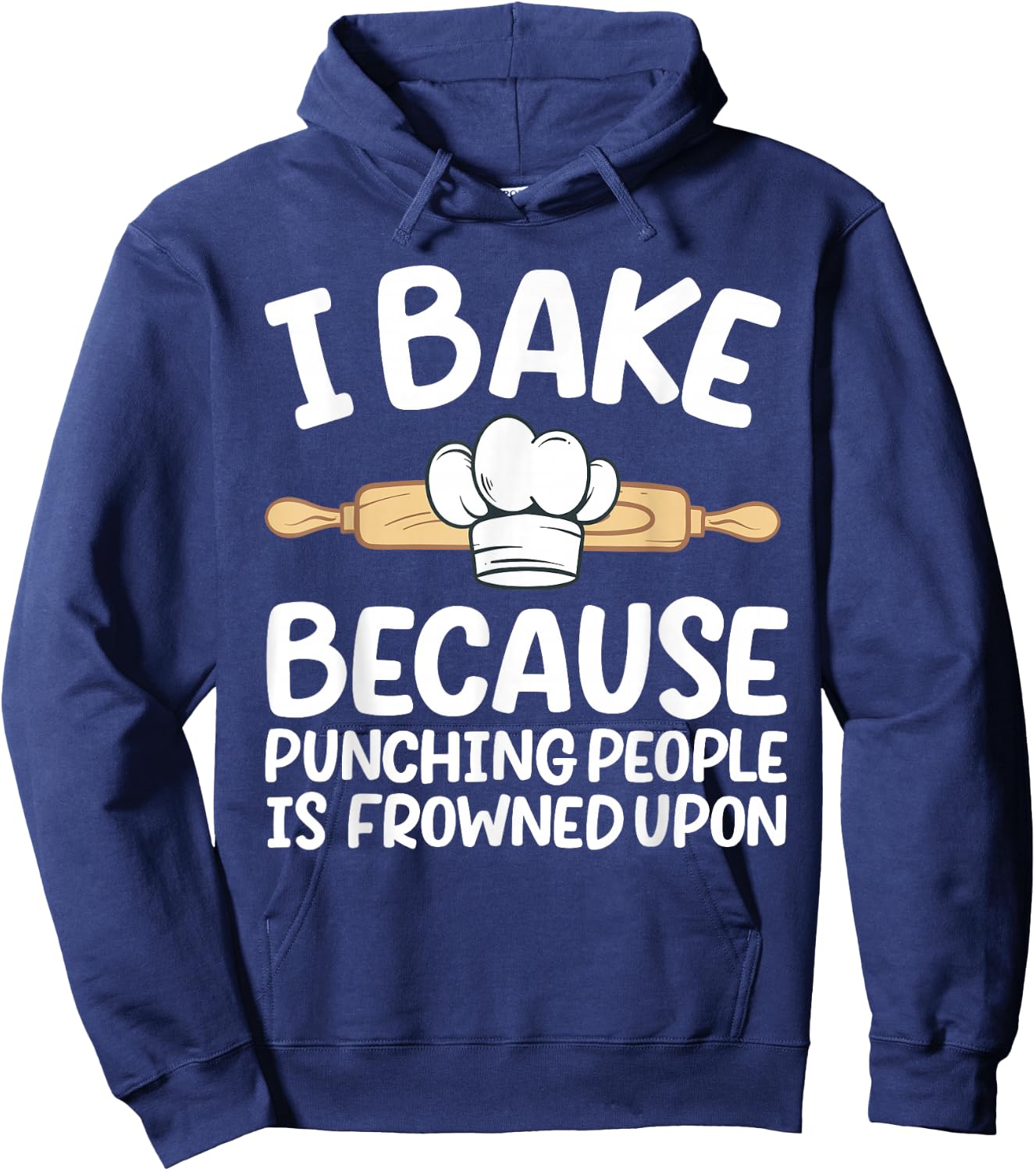 Funny Baking Design Women Pastry Chef Baking Baker Hoodie - Hoodie | Navy