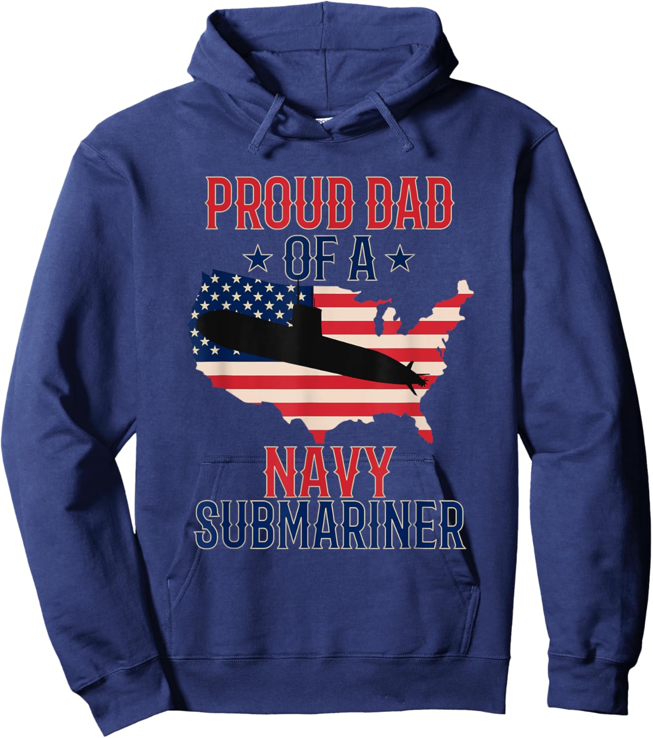 Submariner Submarines Veteran Proud Dad Submariner Hoodie - Hoodie | Navy