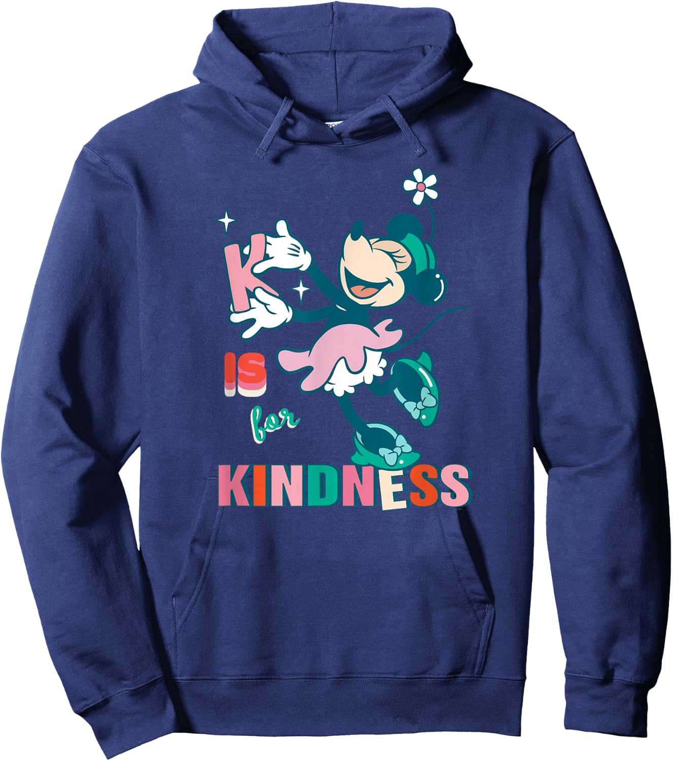 Disney Minnie Mouse K is for Kindness Hoodie - Hoodie | Navy