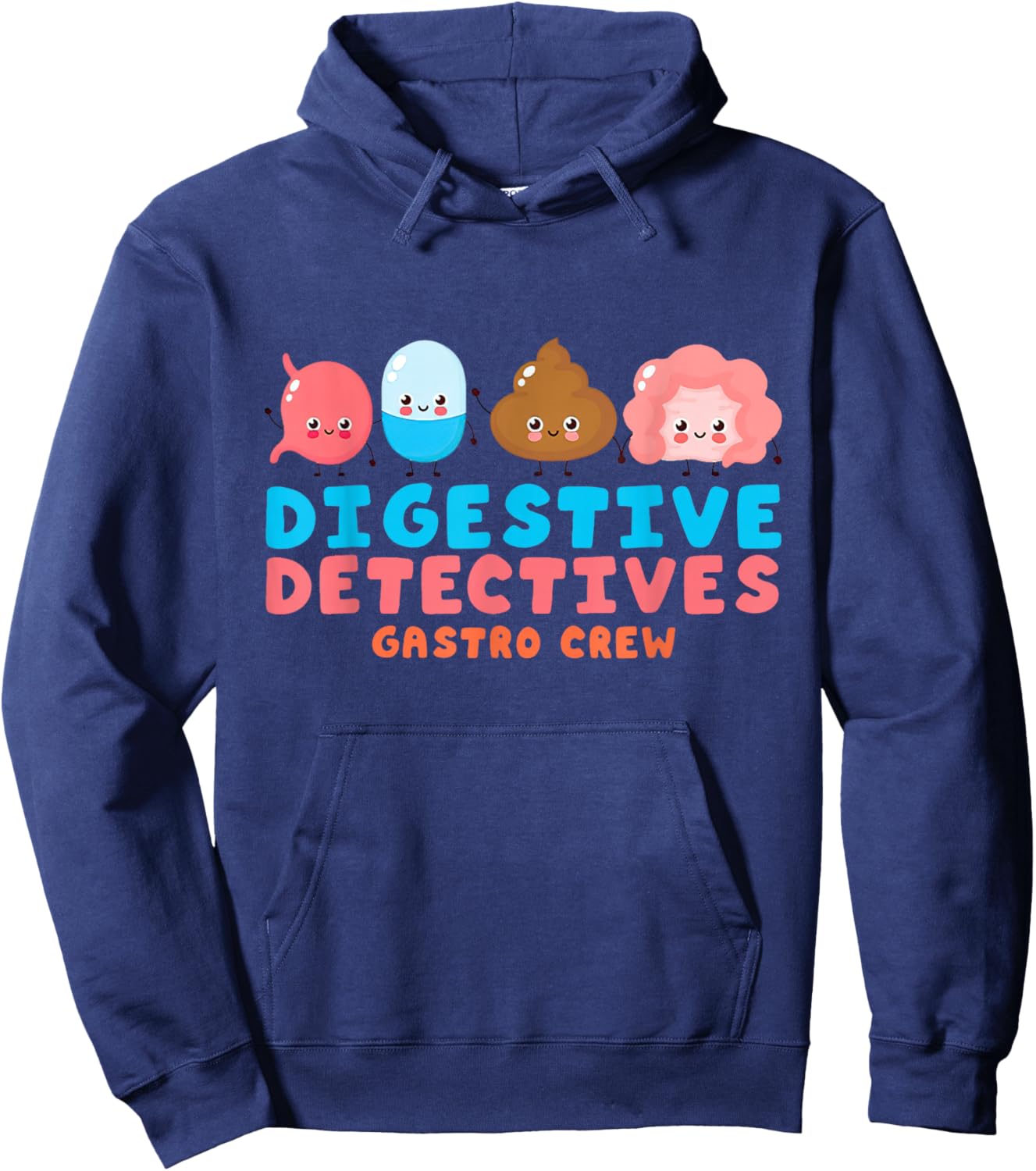 Digestive Detectives Gastro Crew Gastroenterology Nurse Hoodie - Hoodie | Navy