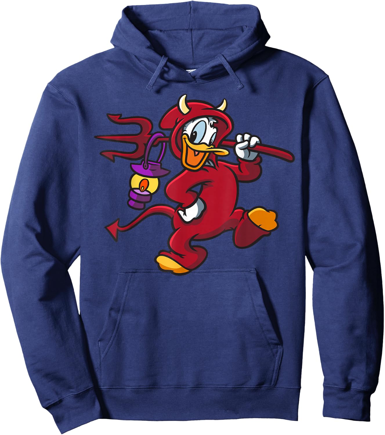 Donald Duck - HalloweenDonald Duck Devil Costume Hoodie - Hoodie | Navy