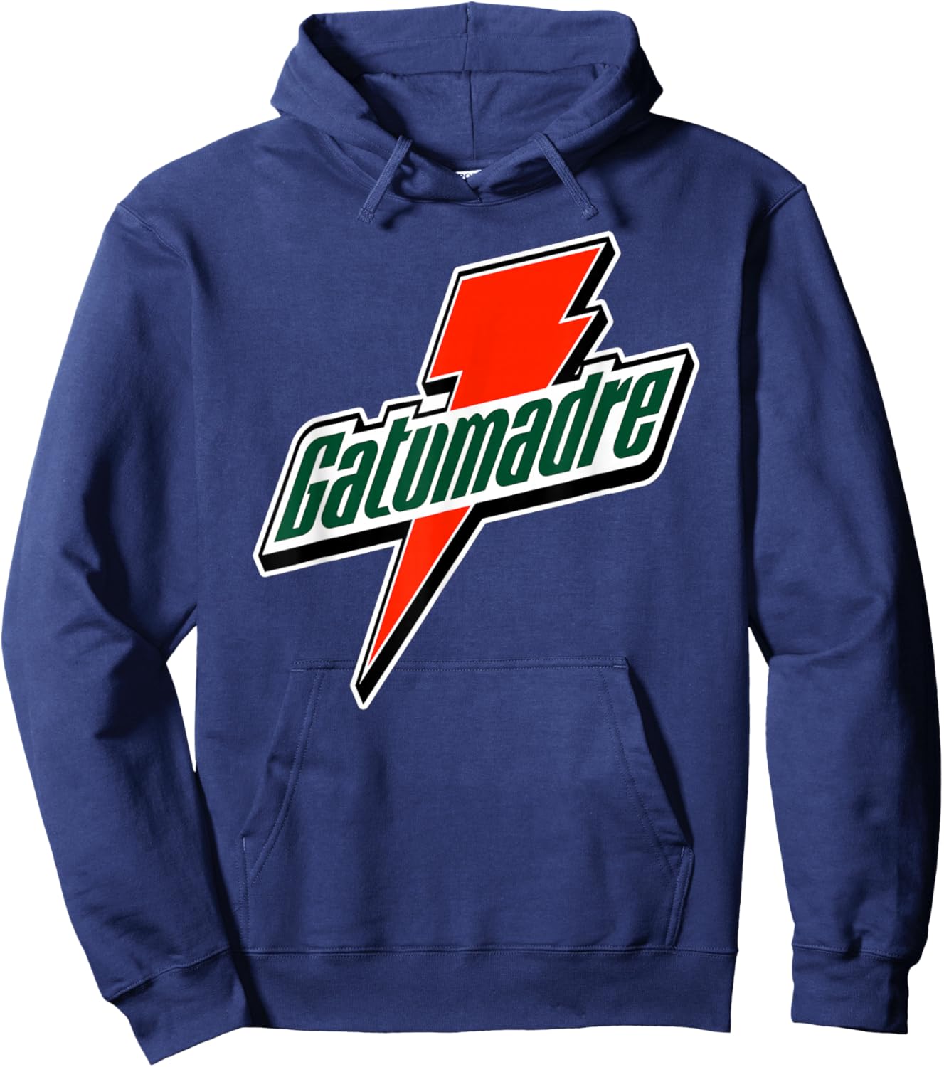 Gatumadre Sports Drink Parody Mexican Funny Saying Spanish Hoodie - Hoodie | Navy