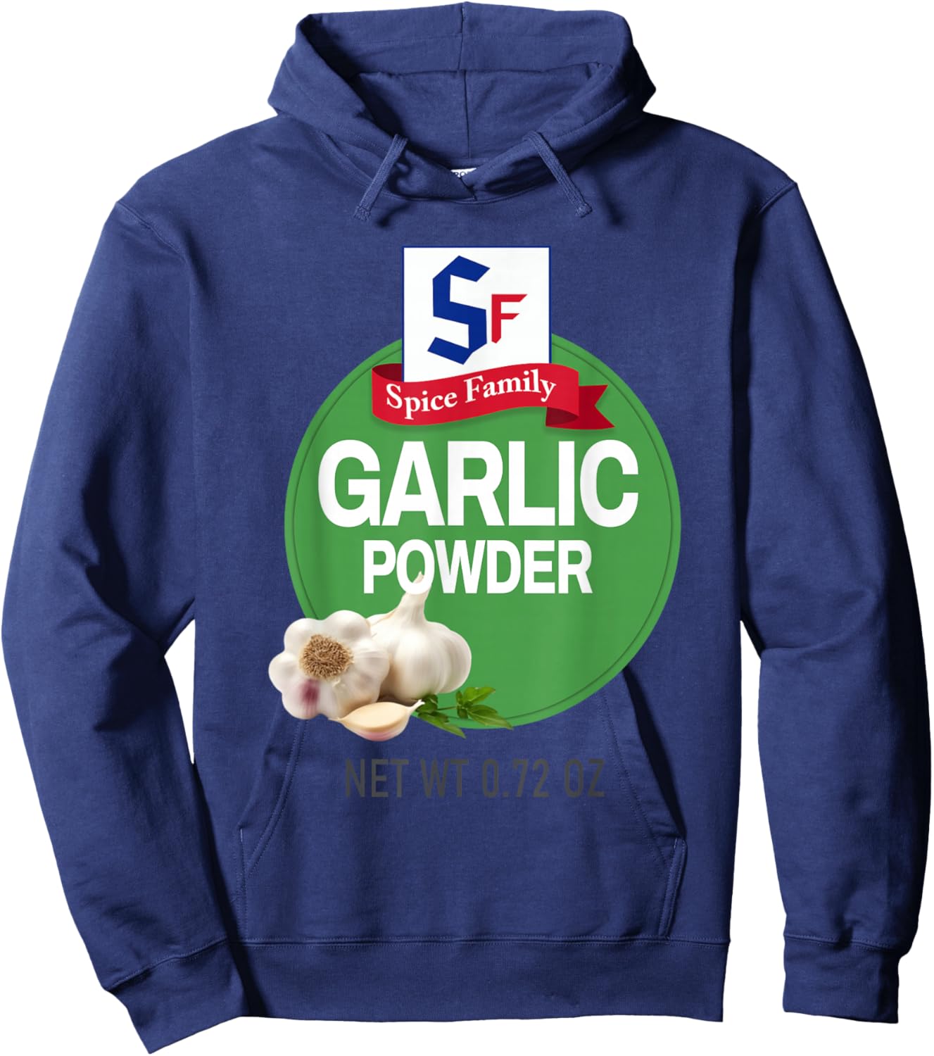 Garlic Powder Halloween Spice Costume Group Matching Hoodie - Hoodie | Navy