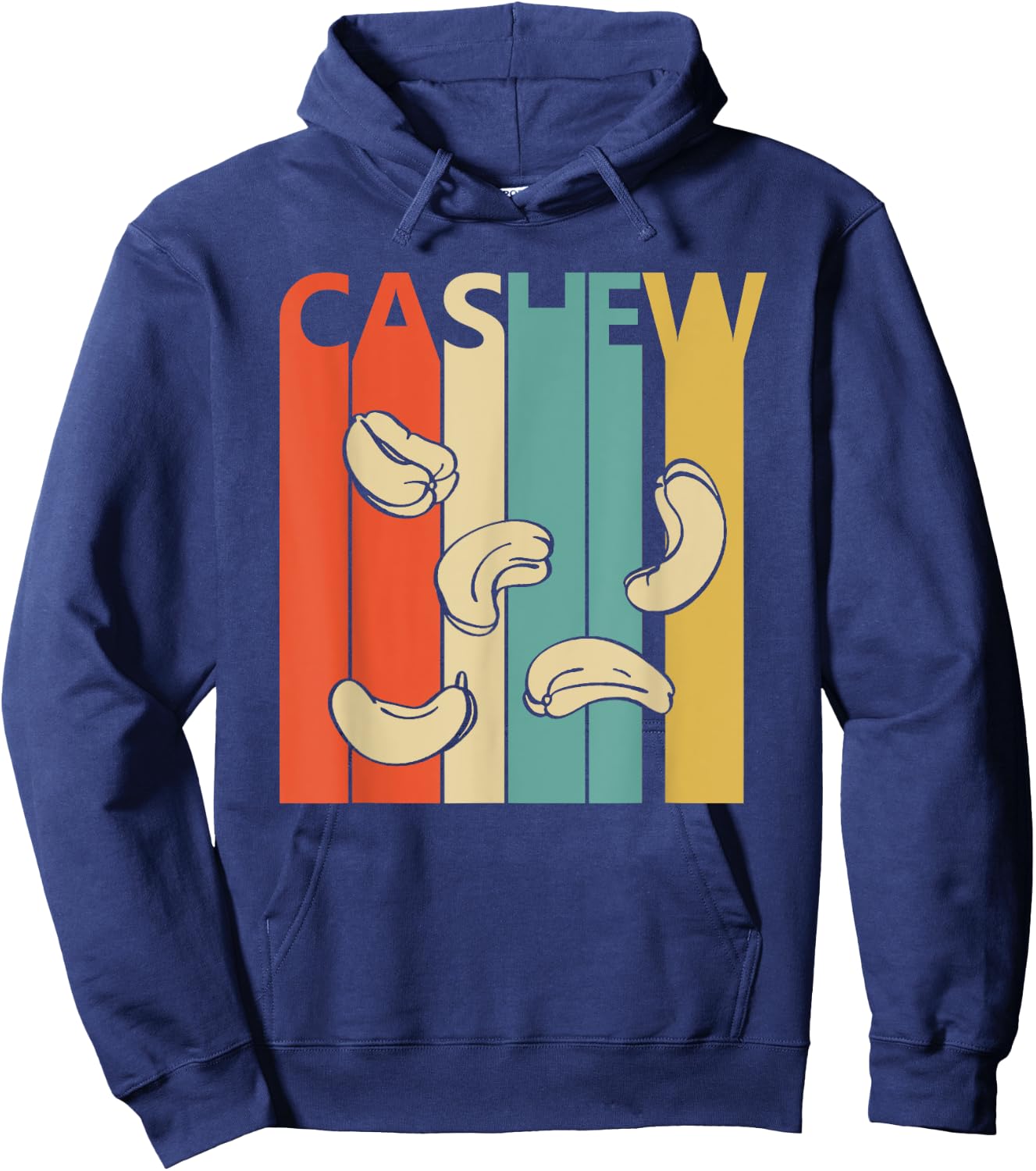 Vintage Cashew Hoodie - Hoodie | Navy