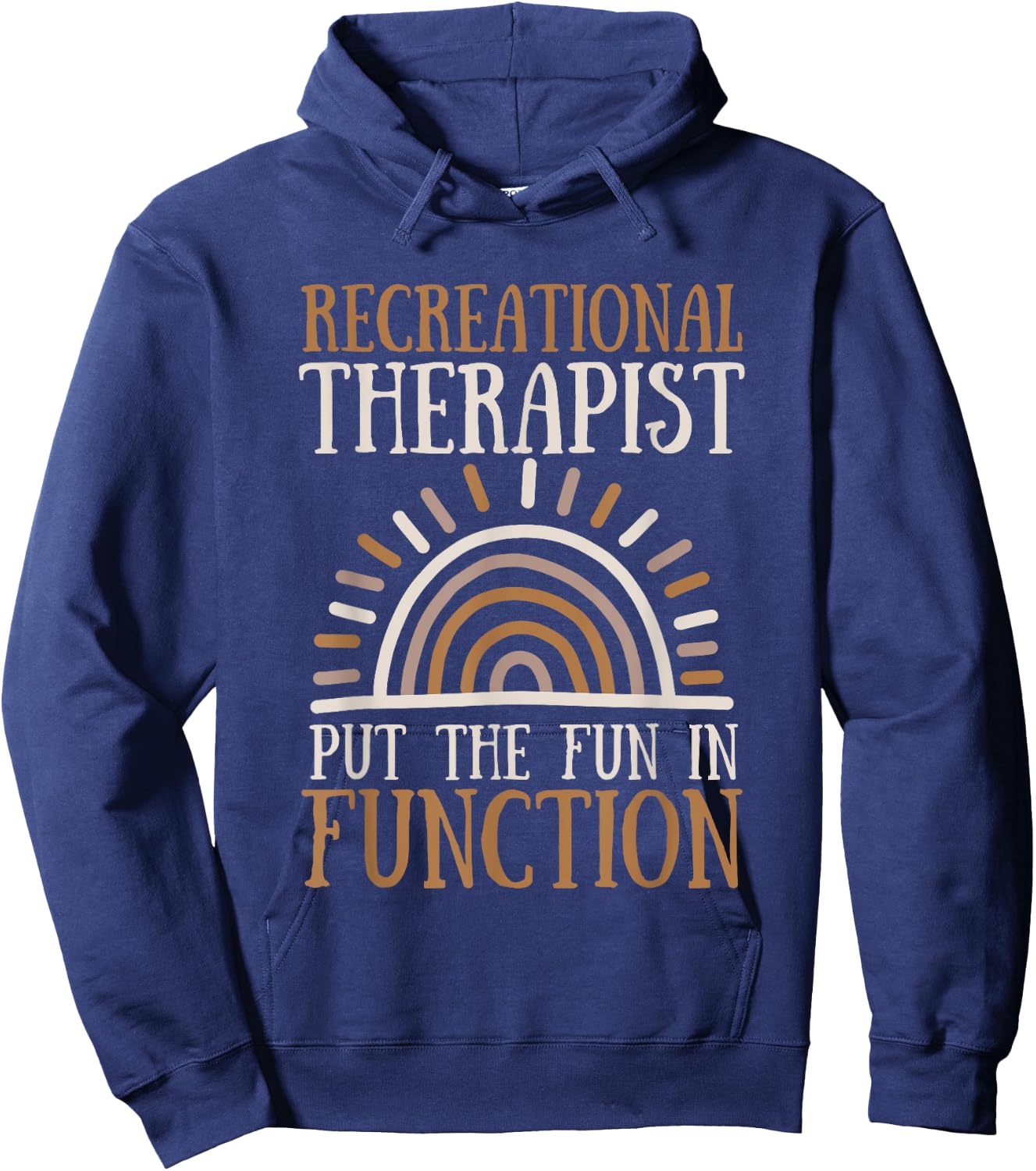 Recreational Therapy Therapist RT Month Hoodie - Hoodie | Navy