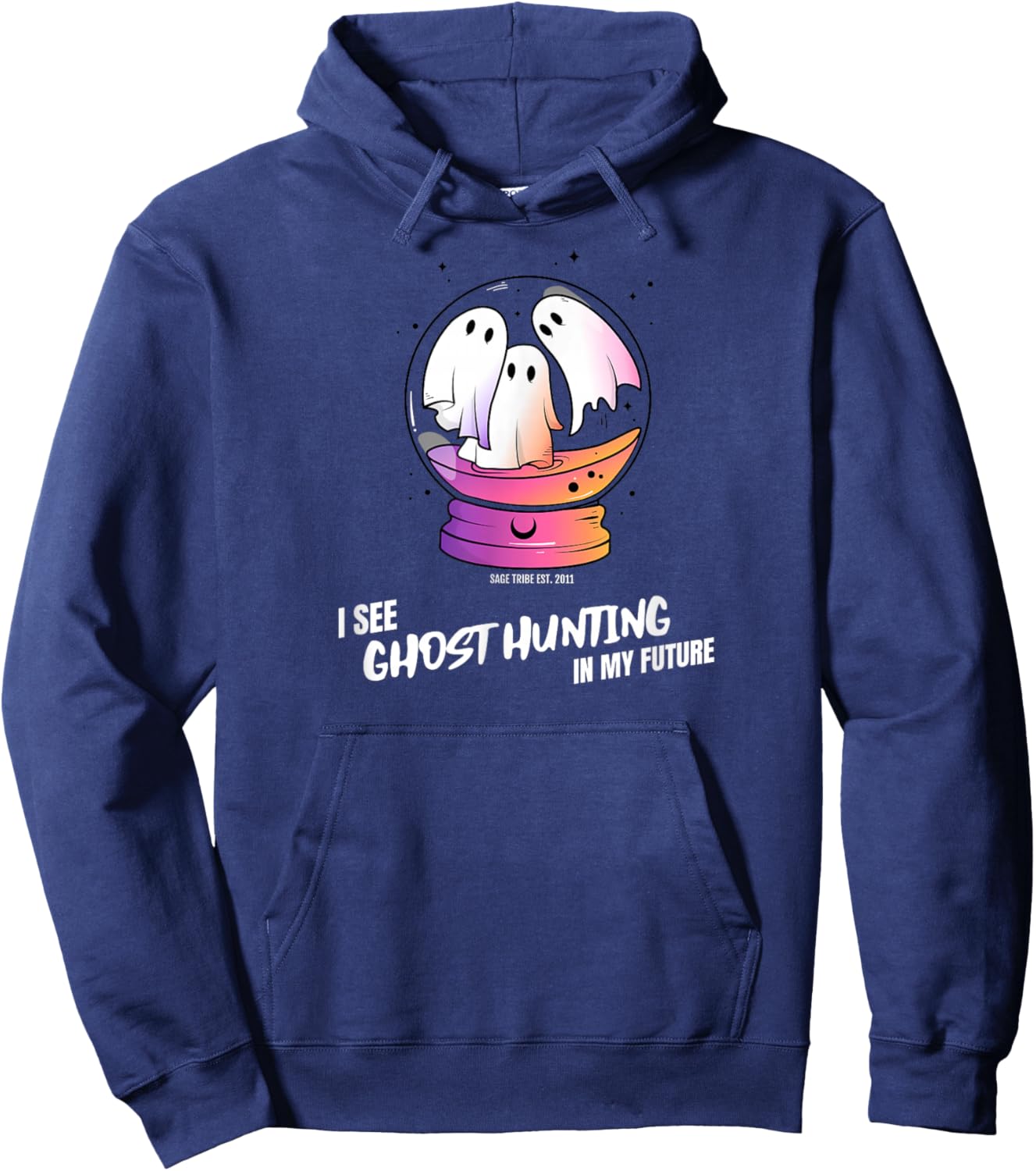I See Ghost Hunting In My Future Hoodie - Hoodie | Navy