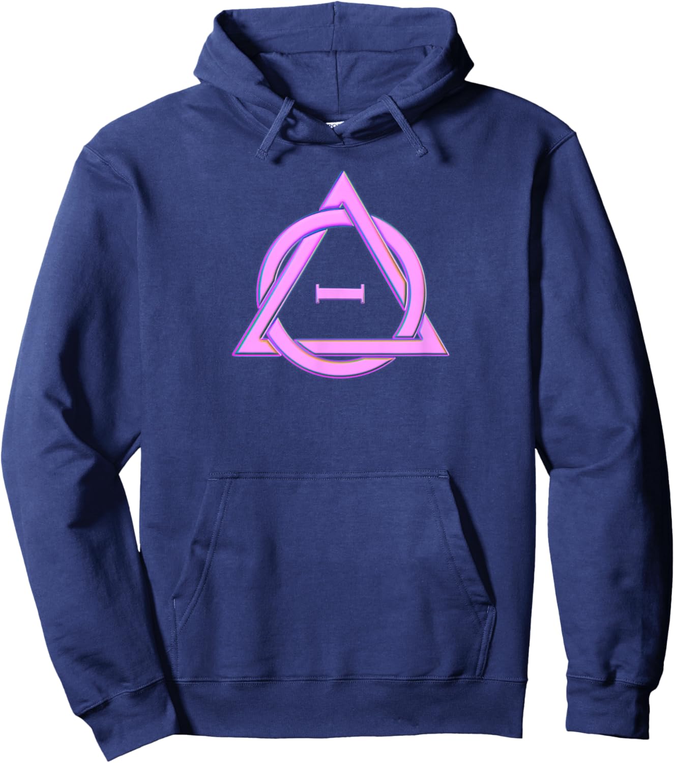 Pink Therian Symbol Otherhearted Hoodie - Hoodie | Navy
