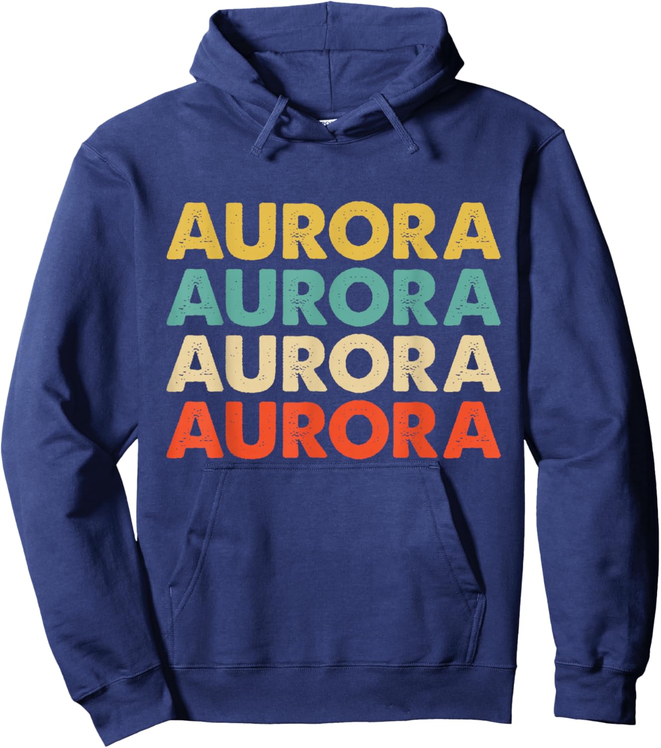 Aurora Name Hoodie - Hoodie | Navy
