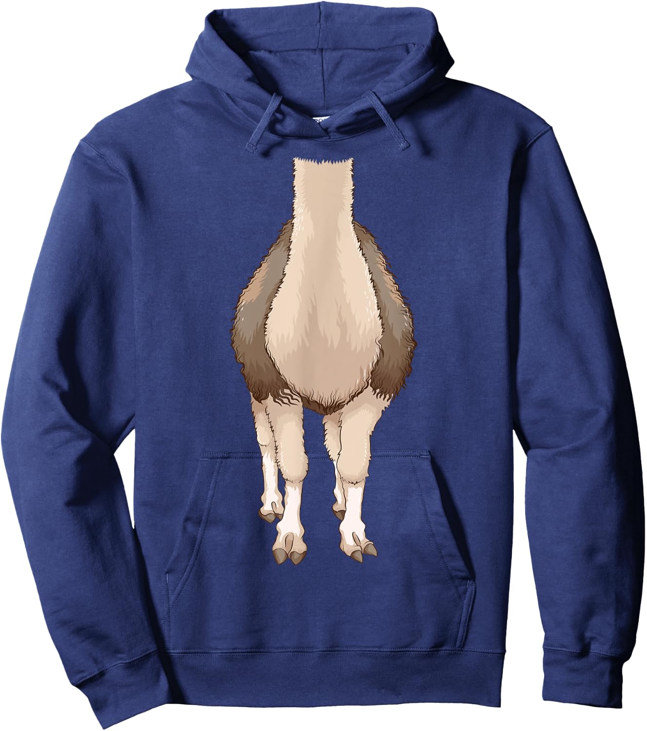 Cool Headless Llama | Funny Lazy DIY Halloween Costume Gift Hoodie - Hoodie | Navy