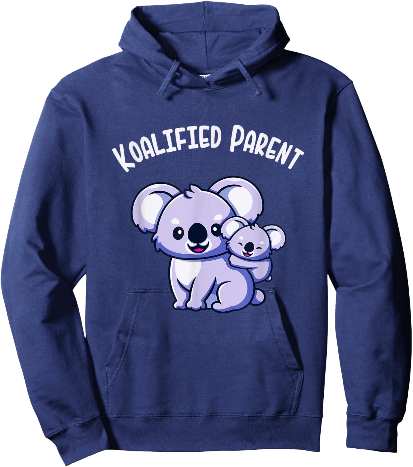 Koalified Parent Koala Family Mum Dad Parents Hoodie - Hoodie | Navy