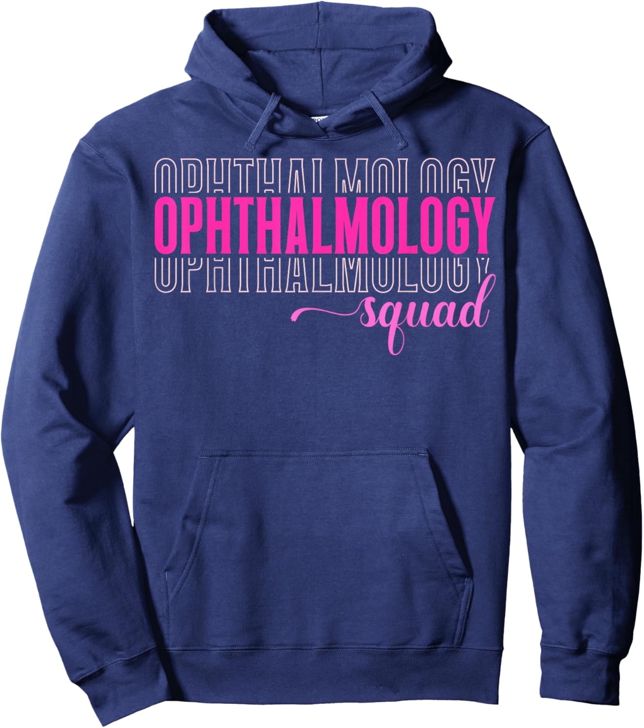 Cute Ophthalmology Squad Ophthalmologist Hoodie - Hoodie | Navy