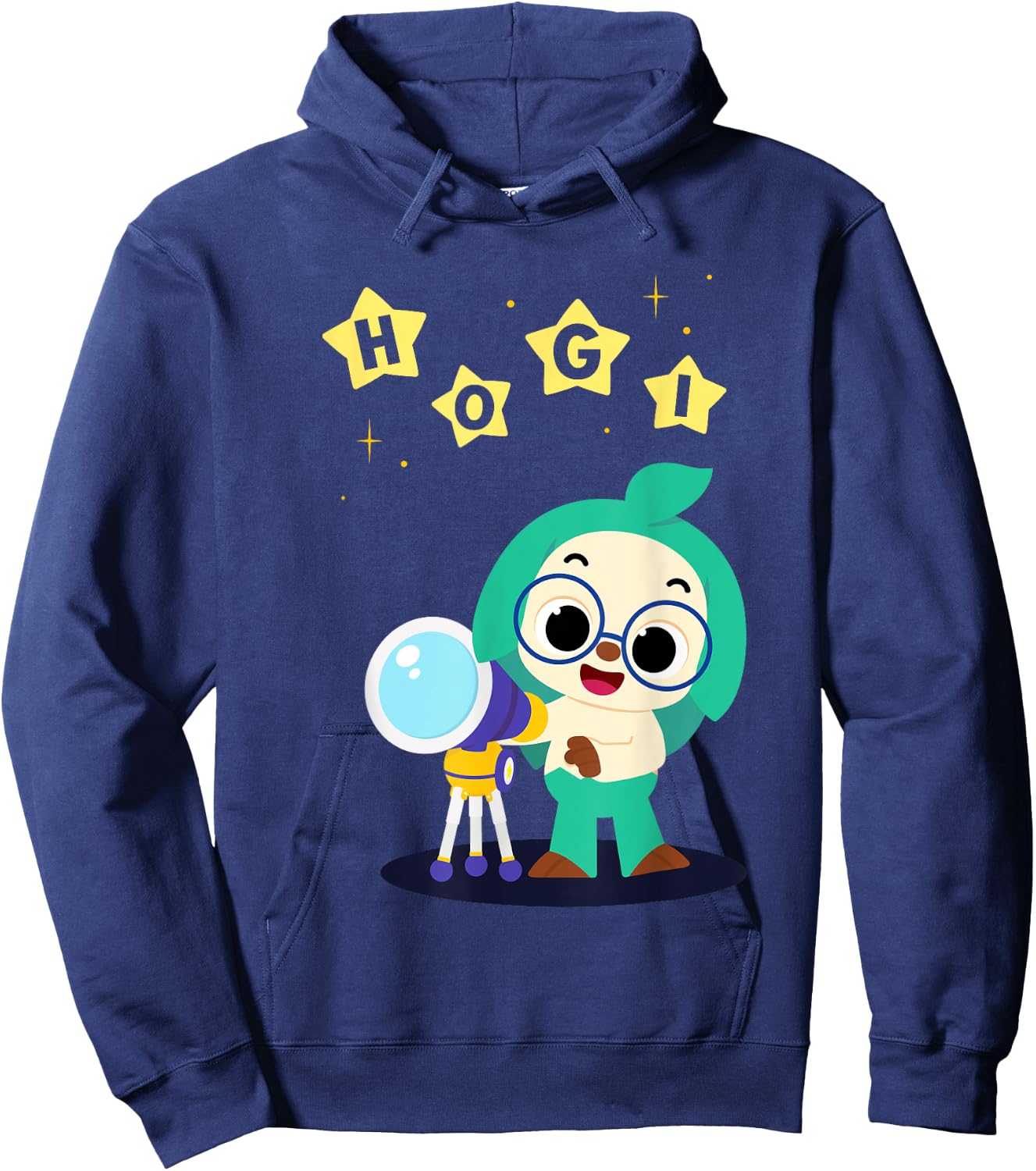 Pinkfong Wonderstar My Buddy Hogi Original Hoodie - Hoodie | Navy