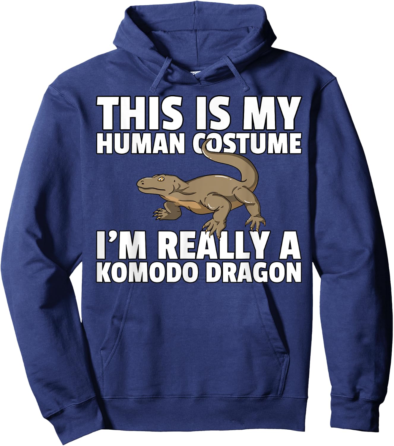 Komodo Dragon Costume Gift Komodo Dragon Kids Hoodie - Hoodie | Navy