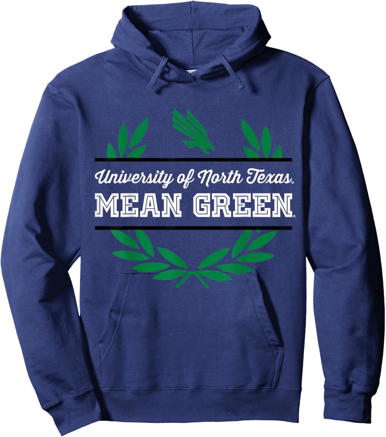 North Texas Mean Green | NCAA University of Merch | 1709EL09 Hoodie - Hoodie | Navy