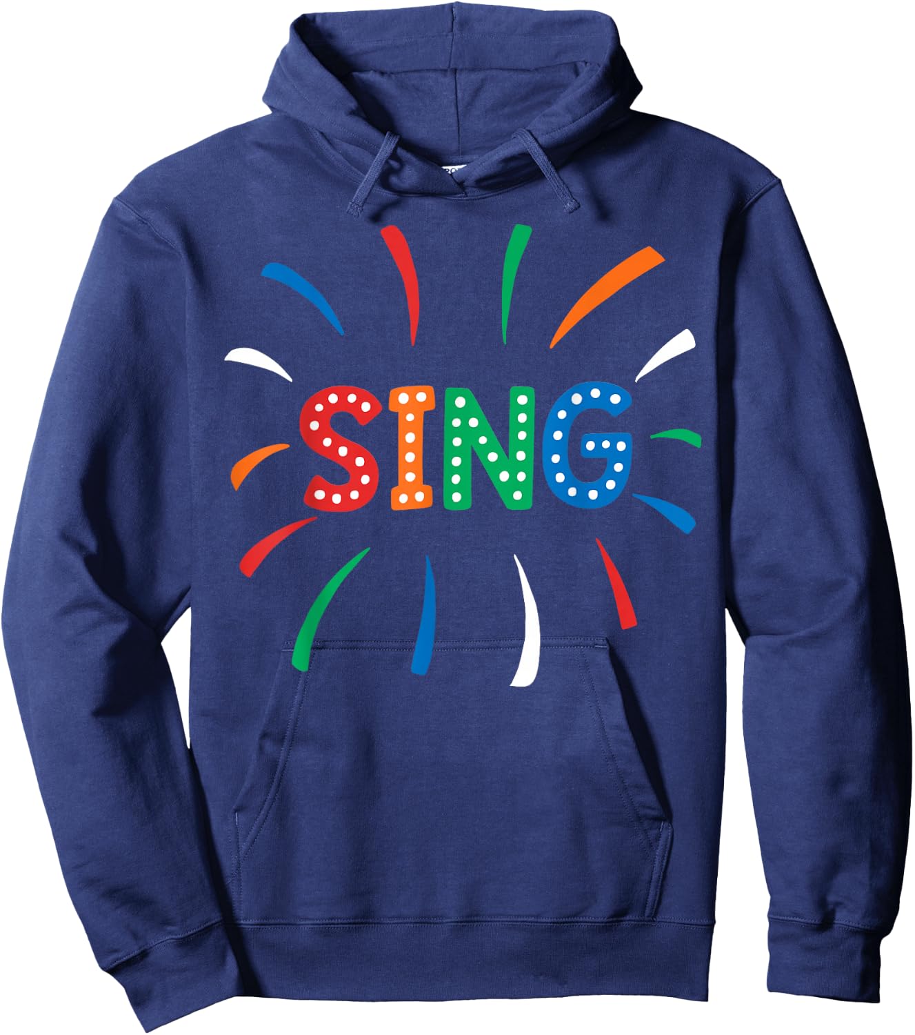 Sing Kids Spring Spring Summer Singing Gift Hoodie - Hoodie | Navy