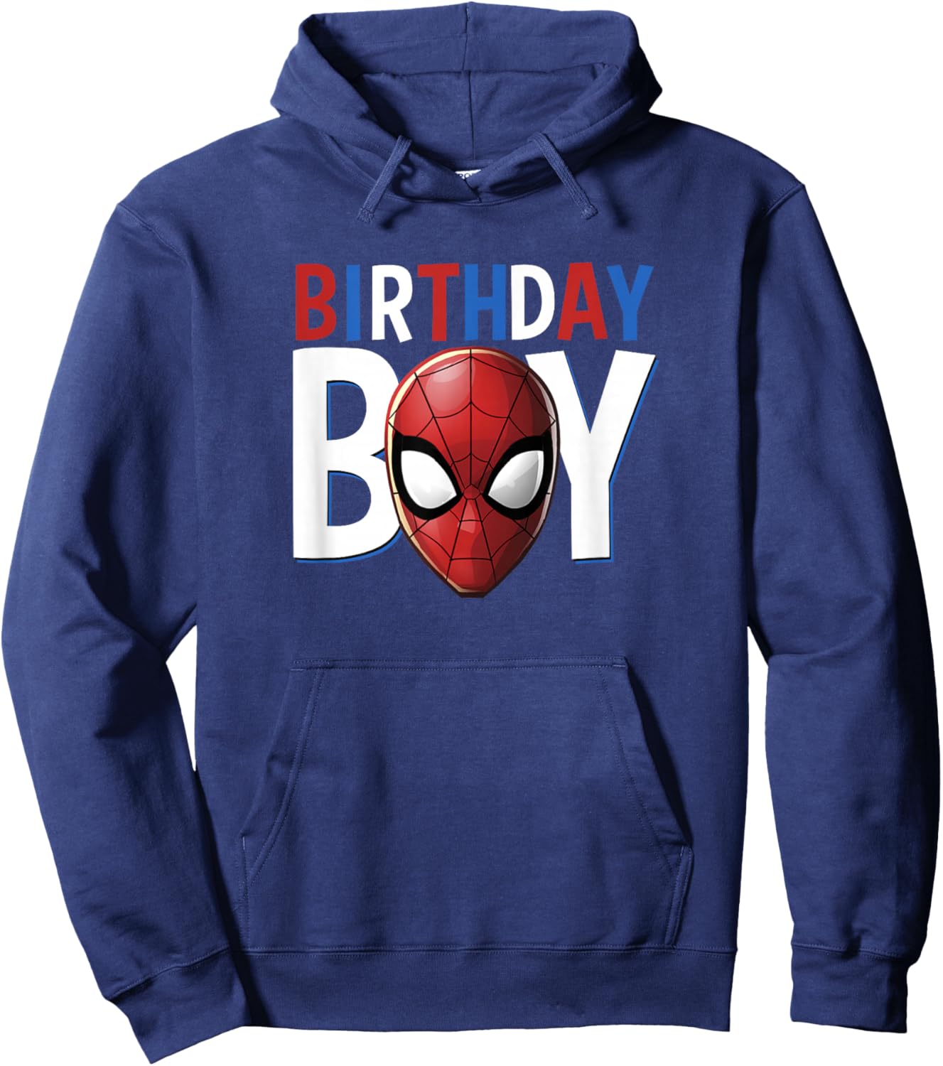 Marvel Spider-Man Birthday Boy Small Hoodie - Hoodie | Navy