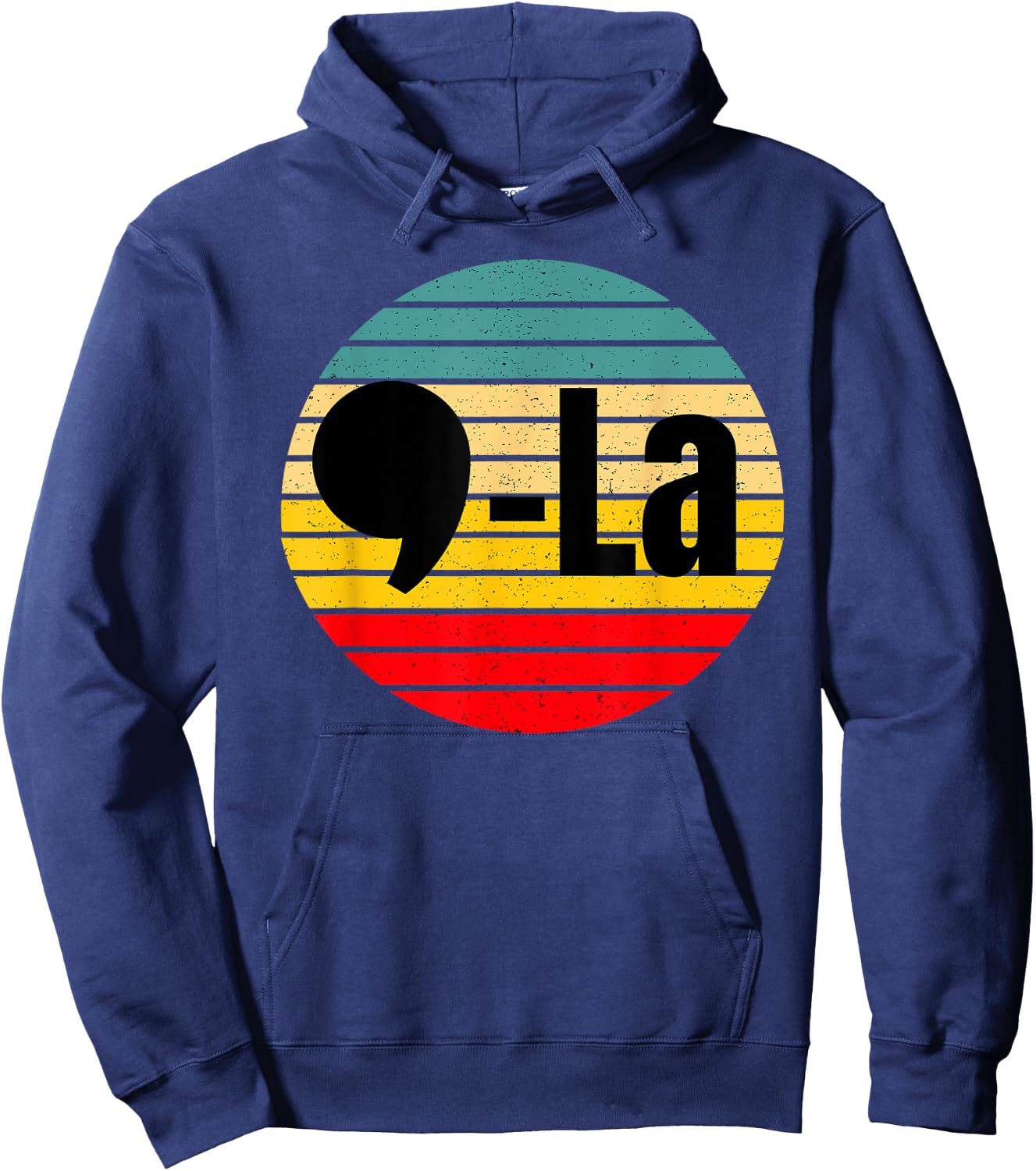 Comma La - ,La - Kamala Harris - Harris Biden 2020 Election Hoodie - Hoodie | Navy