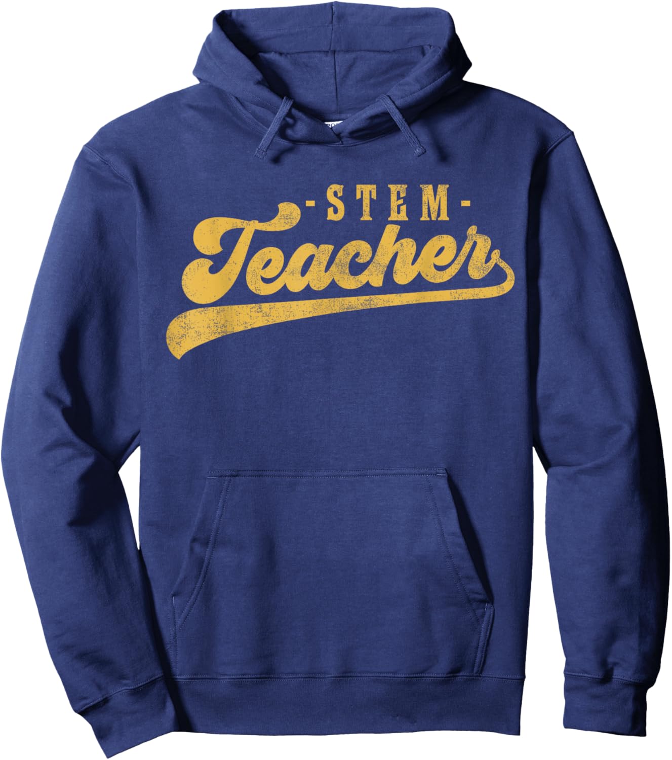 STEM Teacher Men Women Cute Vintage Graphic STEM Teacher Hoodie - Hoodie | Navy