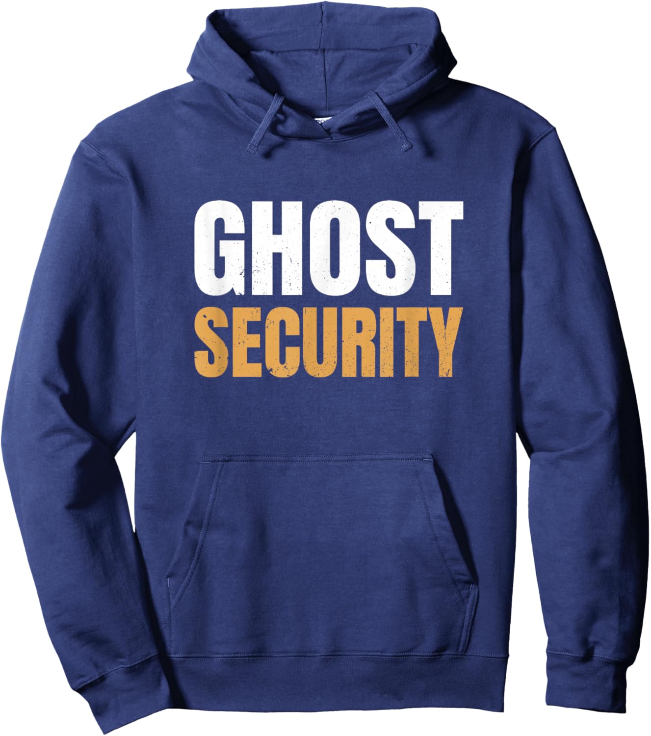 Ghost Security Easy Quick Parents Dad Moms Halloween Costume Hoodie - Hoodie | Navy