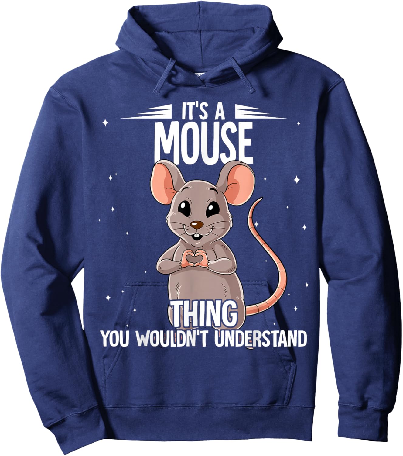 Its A Mouse Thing Mouse Hoodie - Hoodie | Navy