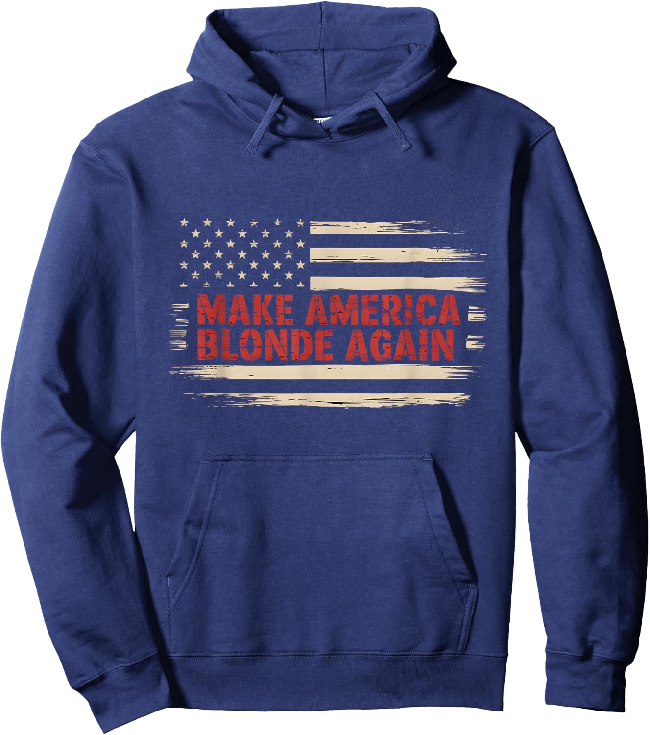 Make America Blonde Again Hoodie - Hoodie | Navy