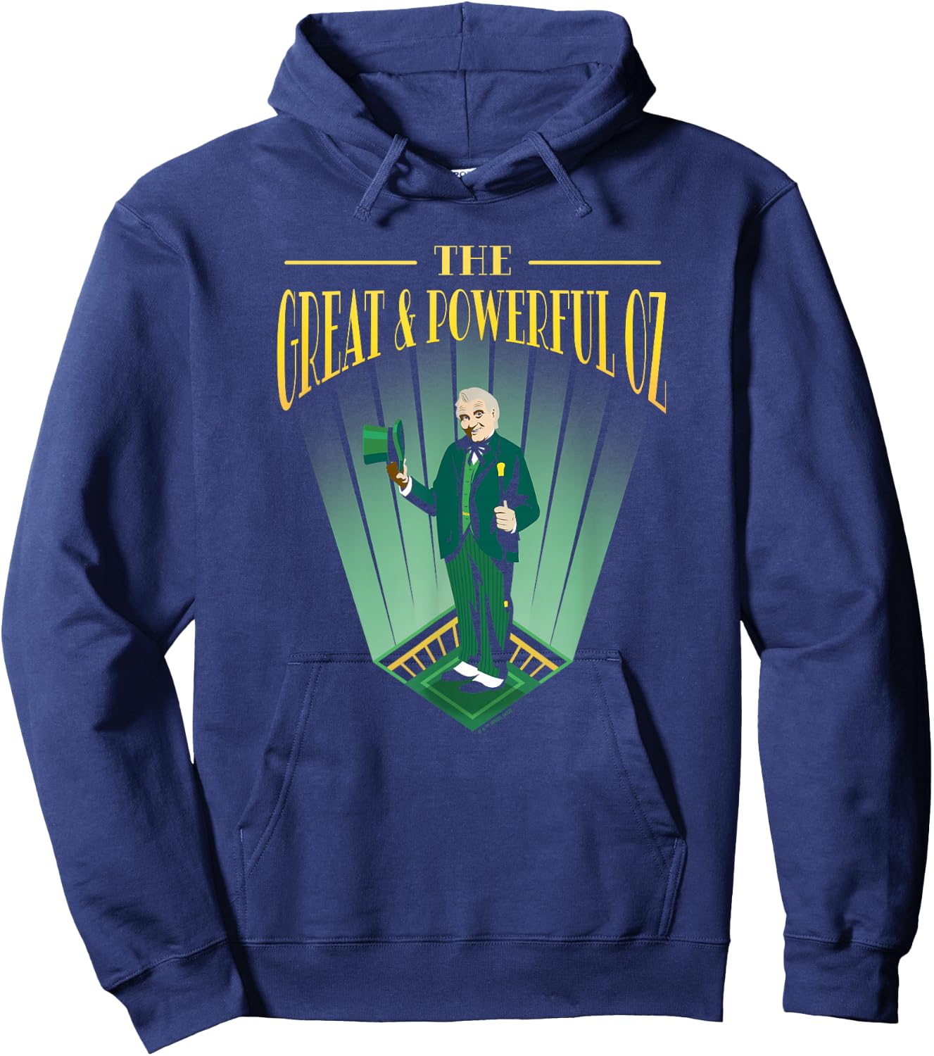The Wizard of Oz The Great and Powerful Oz Portrait Hoodie - Hoodie | Navy