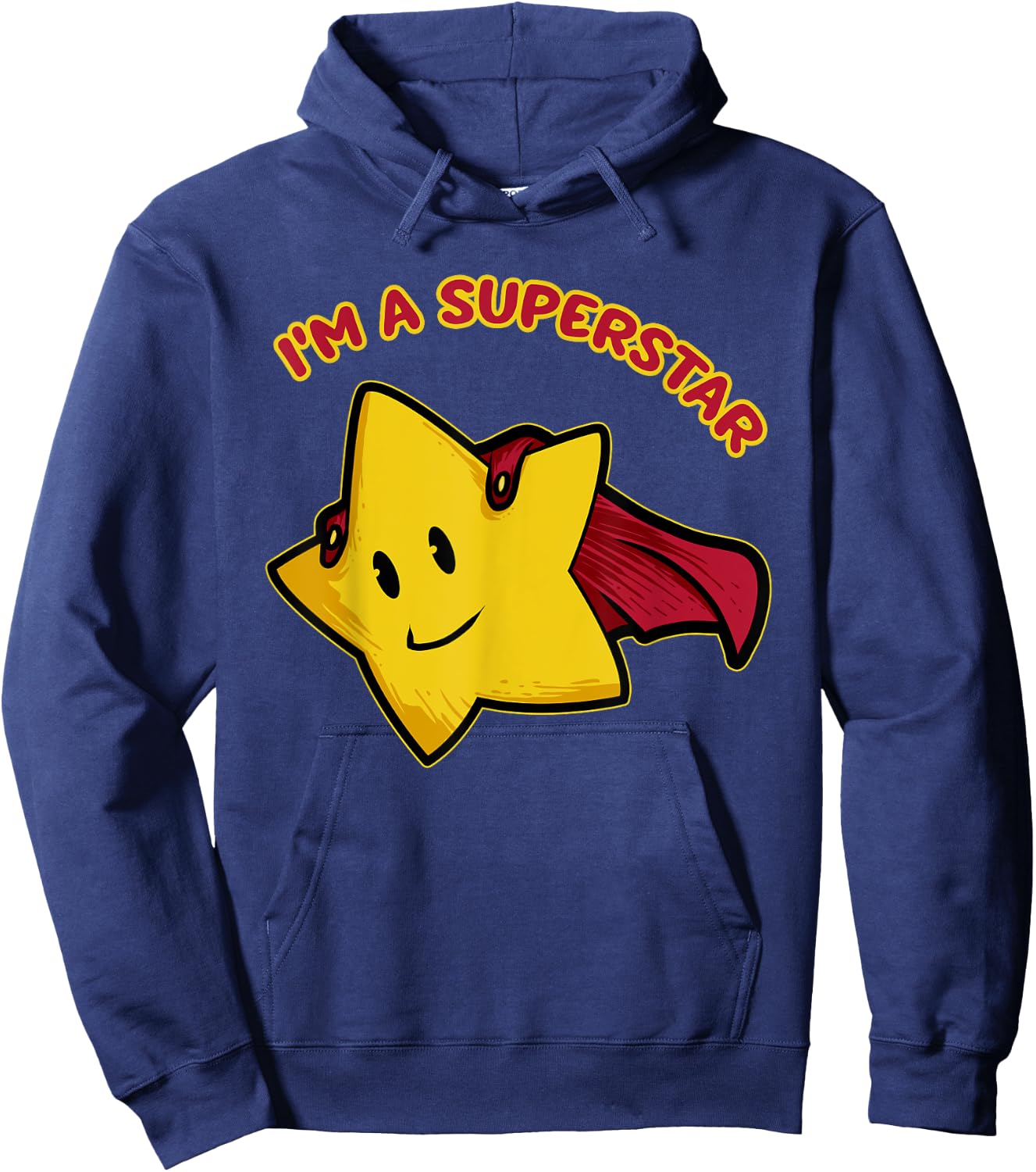 Superhero , Motivational Super-star Hoodie - Hoodie | Navy