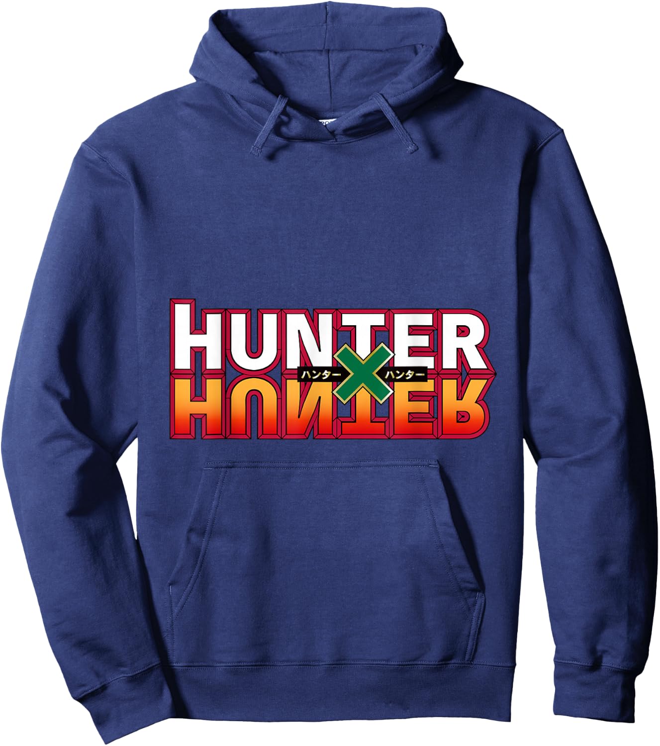 Hunter X Hunter Logo Hoodie - Hoodie | Navy