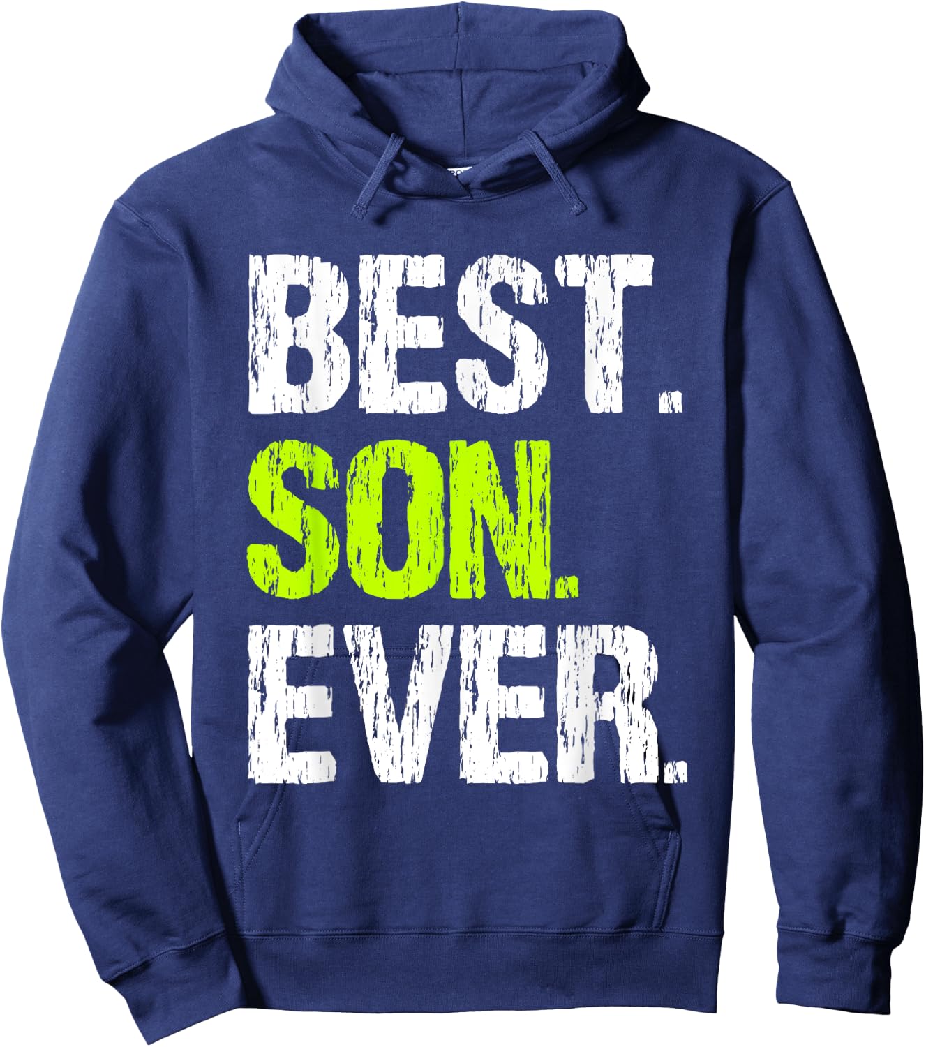 Best Son Ever Cool Family Funny Hoodie - Hoodie | Navy