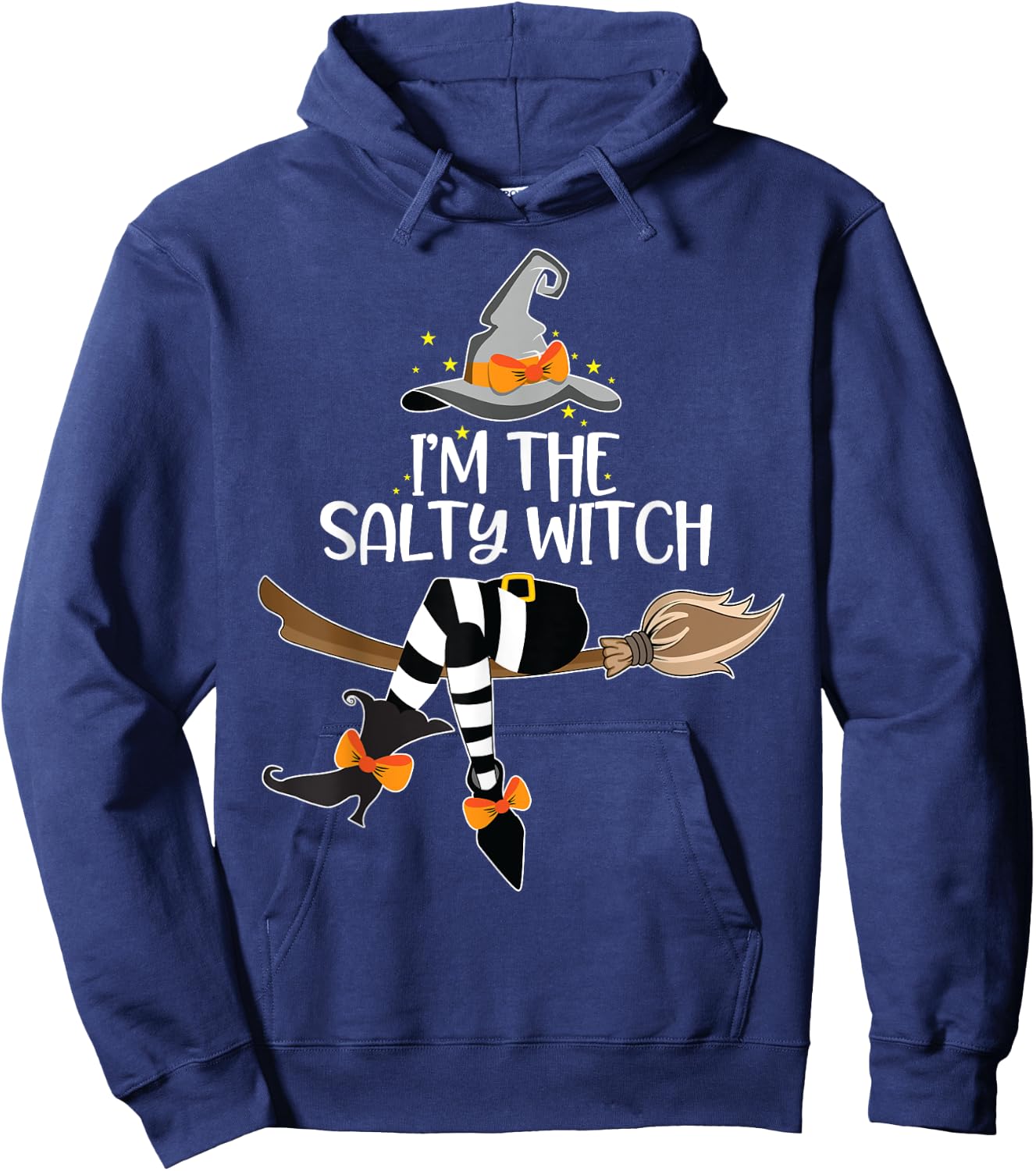Im the Salty Witch Halloween Matching Group Costume Hoodie - Hoodie | Navy