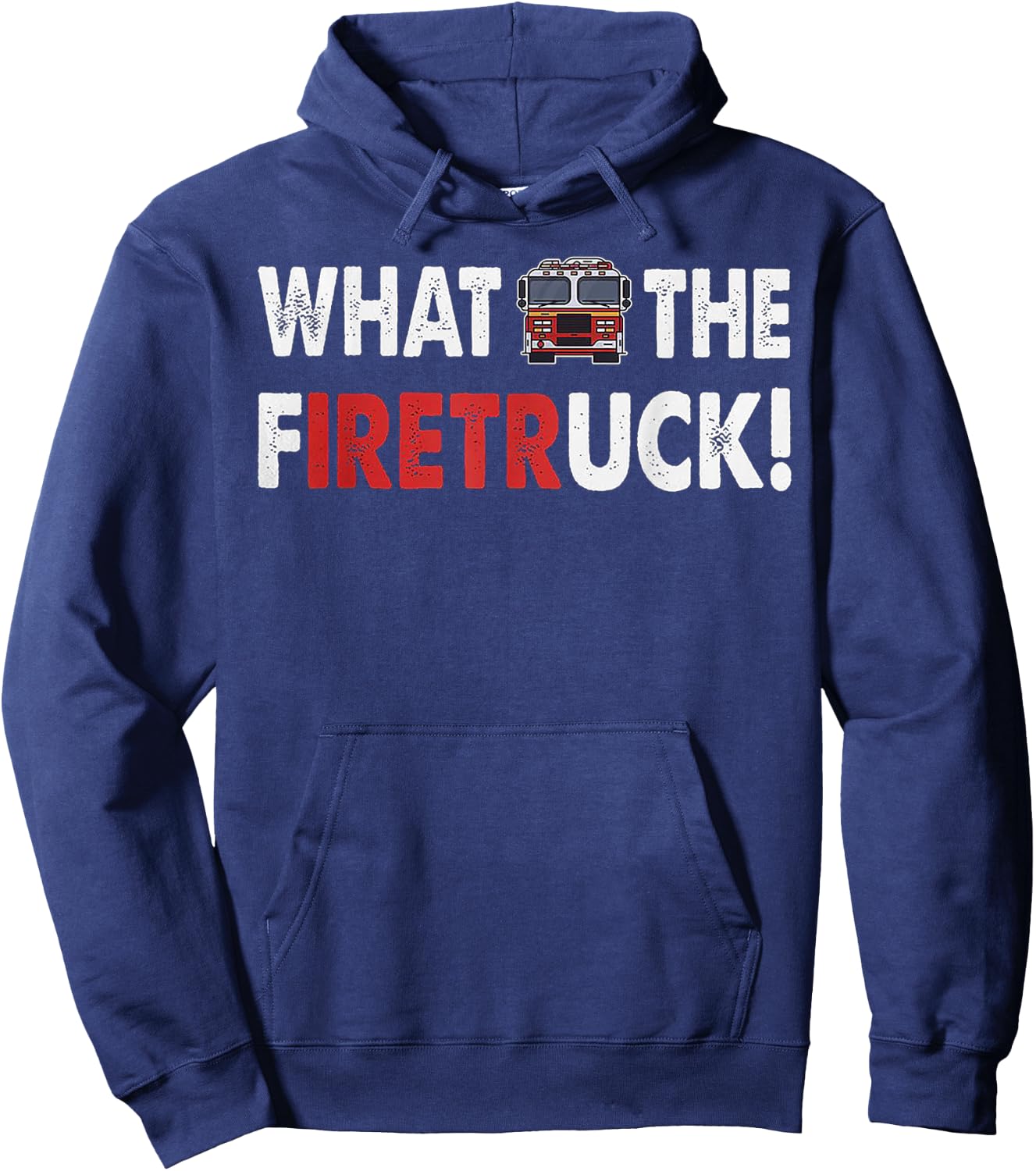 What The Firetruck Iretr Hoodie - Hoodie | Navy