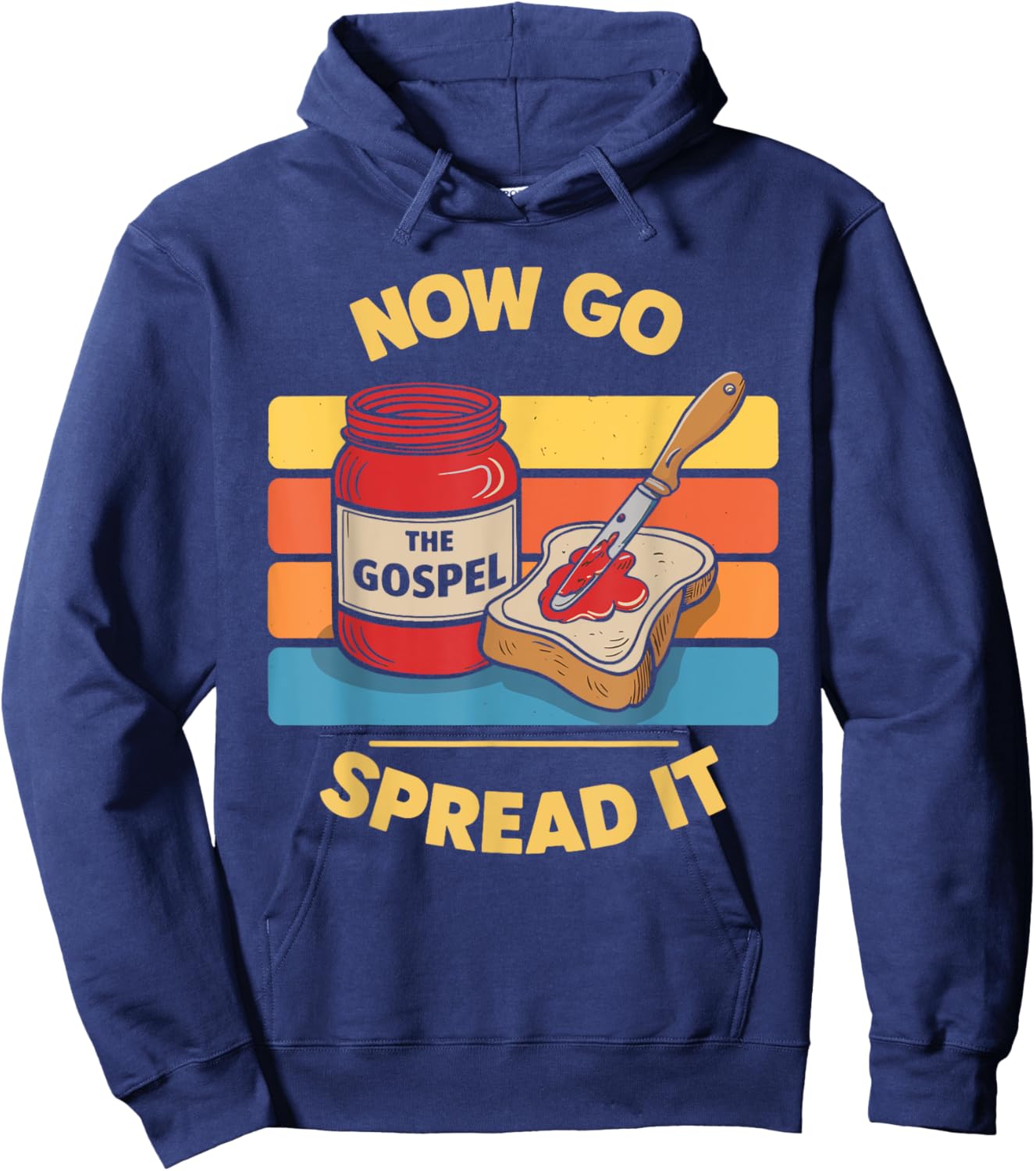 Go Spread It The Gospel Hoodie - Hoodie | Navy
