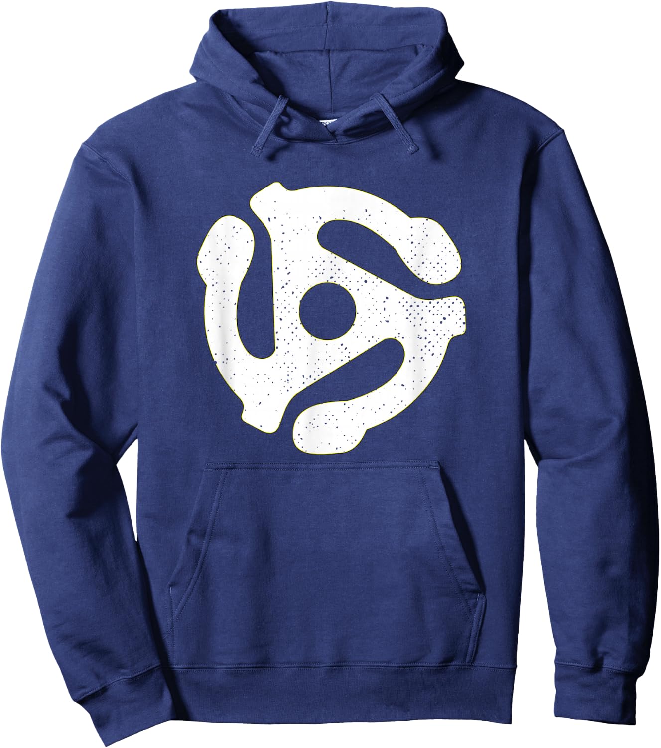 Vinyl - 45 RPM Adapter Retro DJ Music Shirt Gift Hoodie - Hoodie | Navy