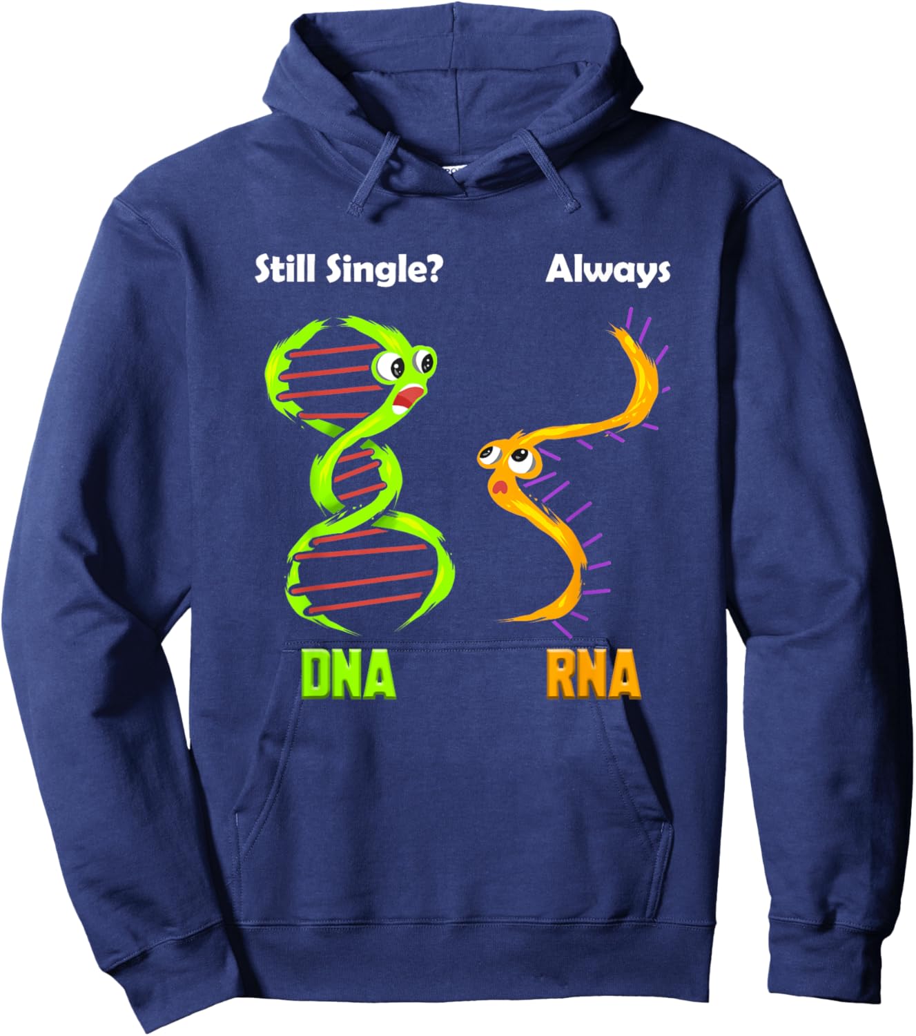 Biology Gift biologists, genetics, researchers, organic students Hoodie - Hoodie | Navy