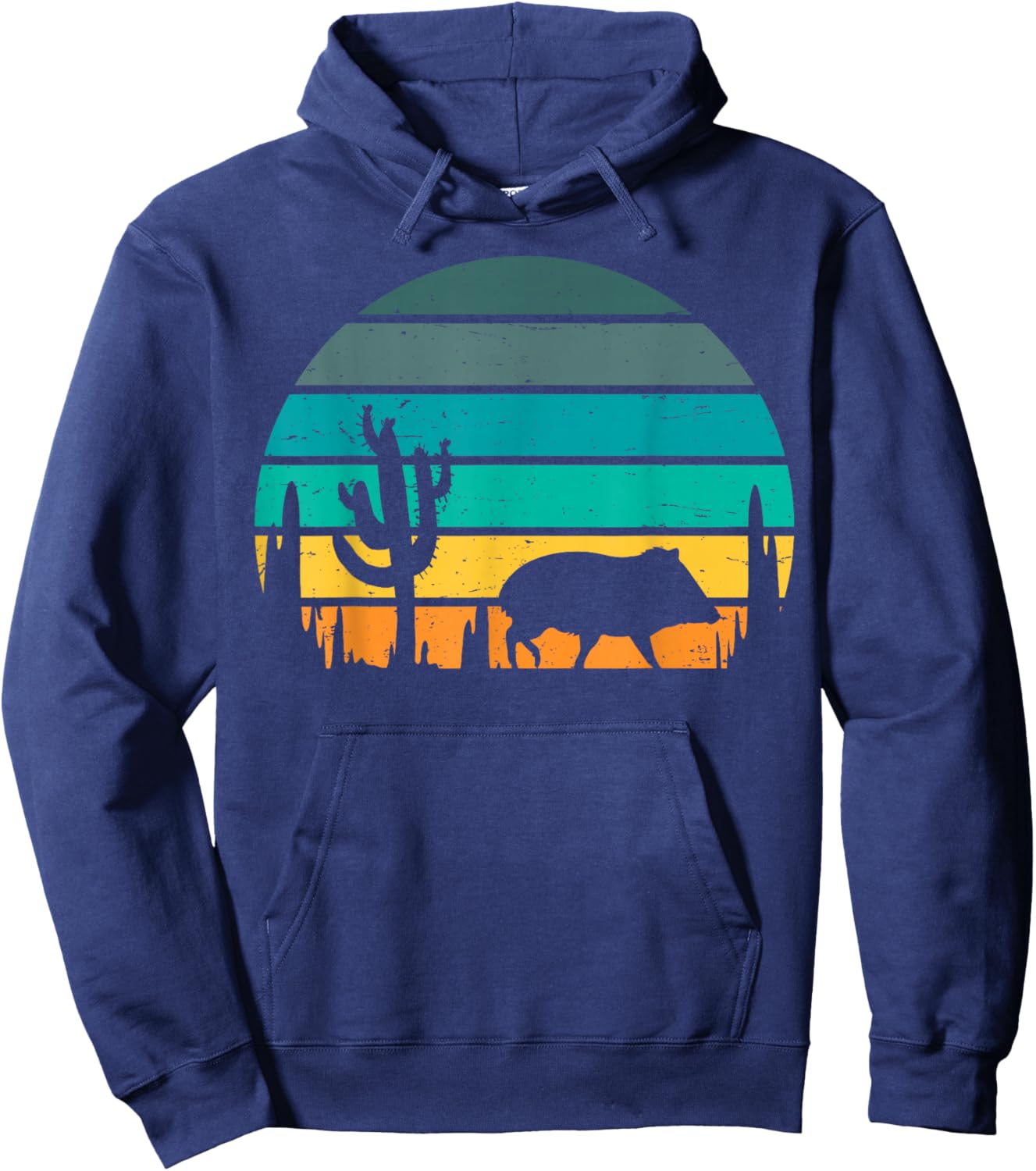 Javelina Pig Desert Arizona Quote for a Javelina fan Hoodie - Hoodie | Navy