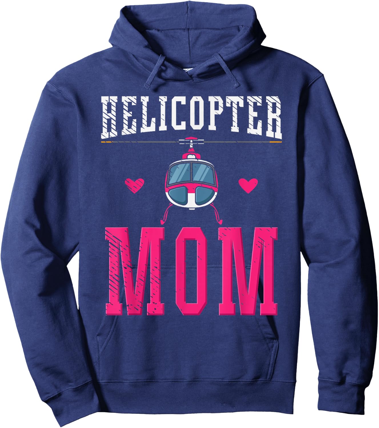 Helicopter Mom Helicopter Parents Funny Mom Governess Hoodie - Hoodie | Navy