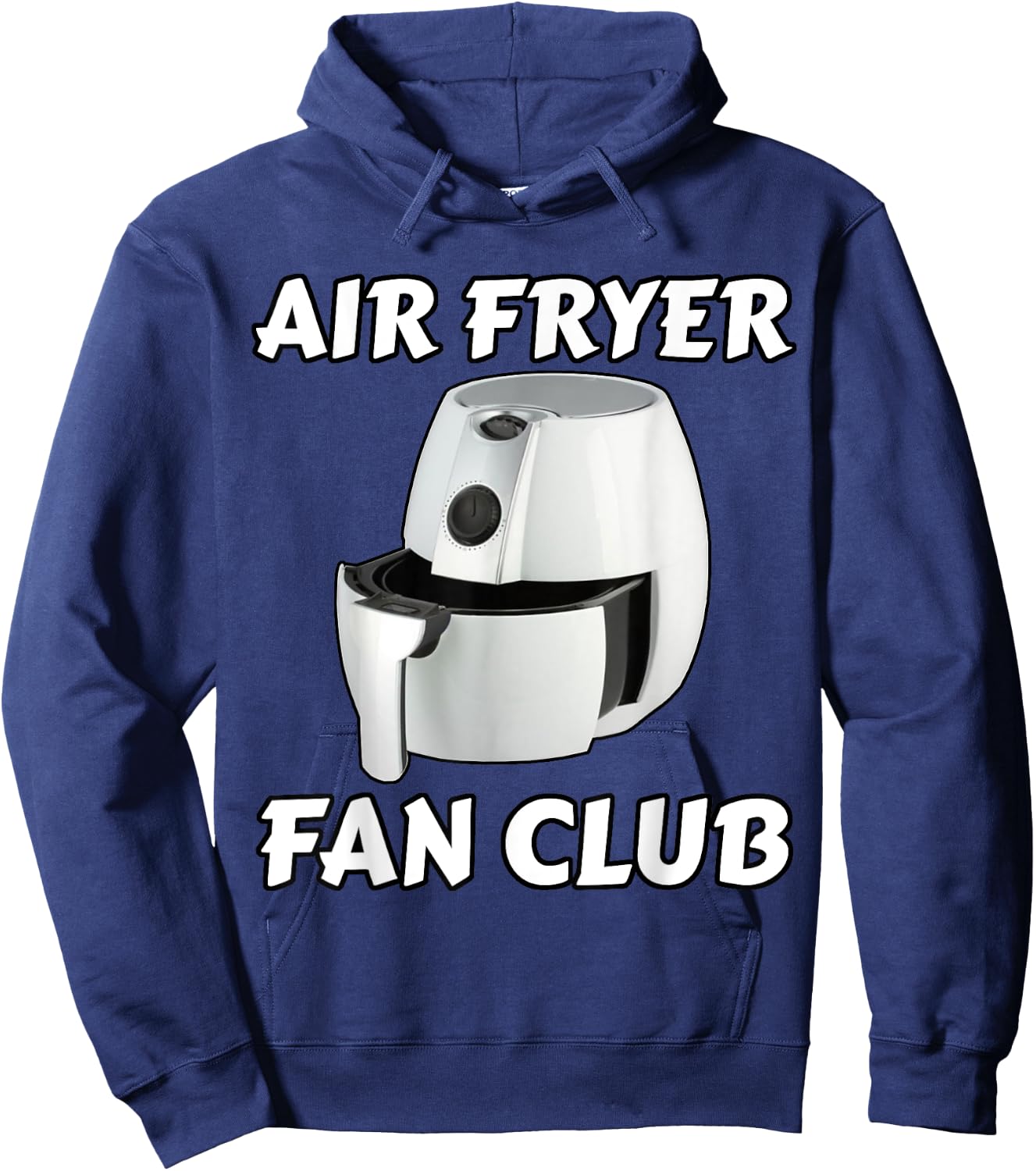 Air Fryer Fan Club - Air Fryer Chef Hoodie - Hoodie | Navy