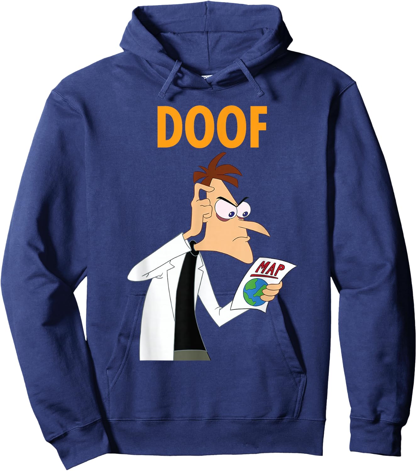 Phineas and Ferb: Candace Against the Universe Doof Hoodie - Hoodie | Navy