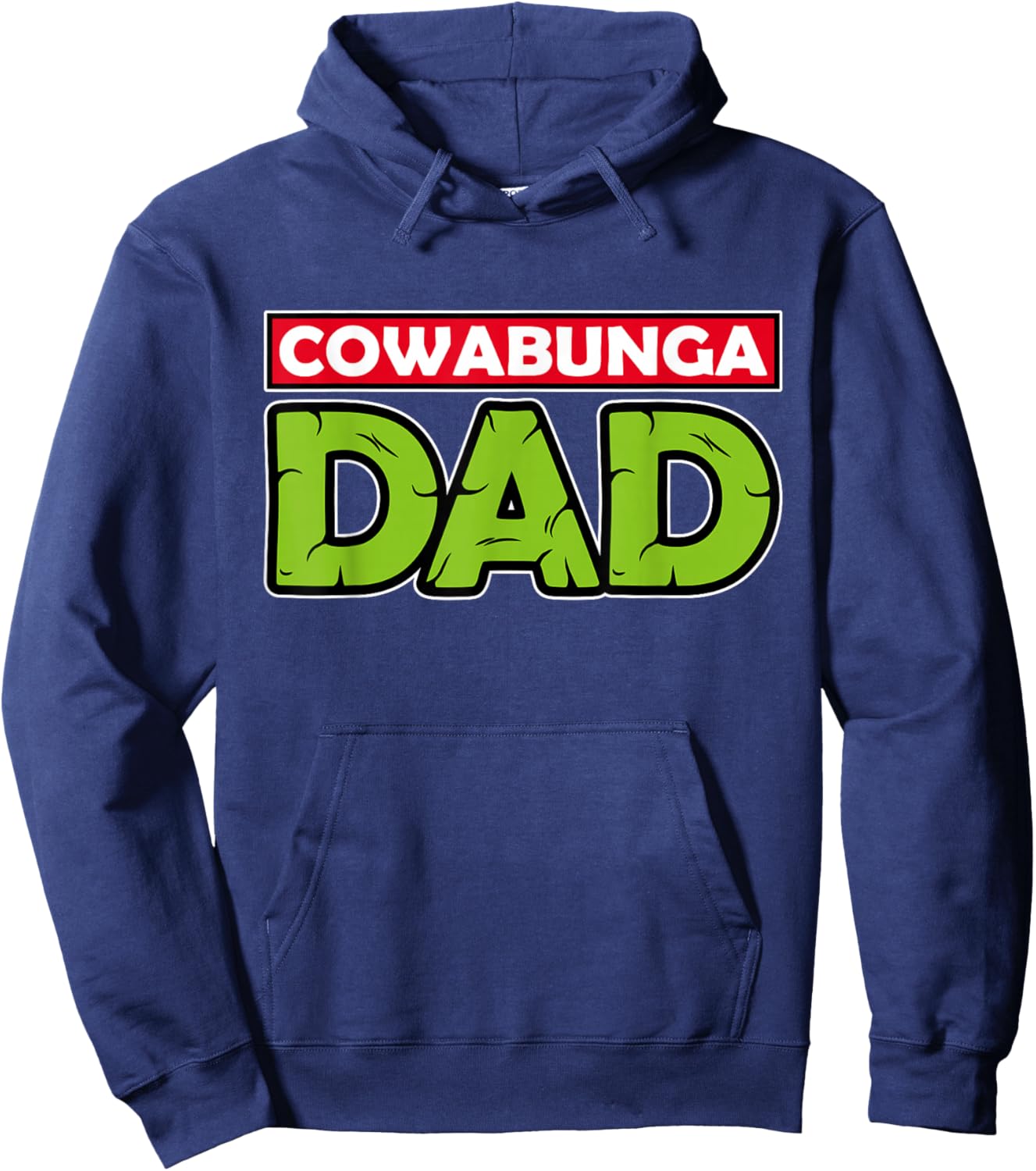Cowabunga Dad Father's Day Hoodie - Hoodie | Navy