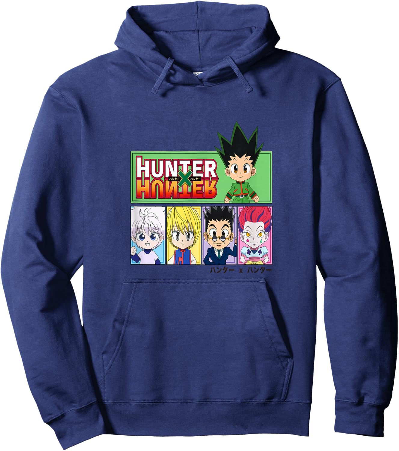Hunter X Hunter Chibi Characters Hoodie - Hoodie | Navy