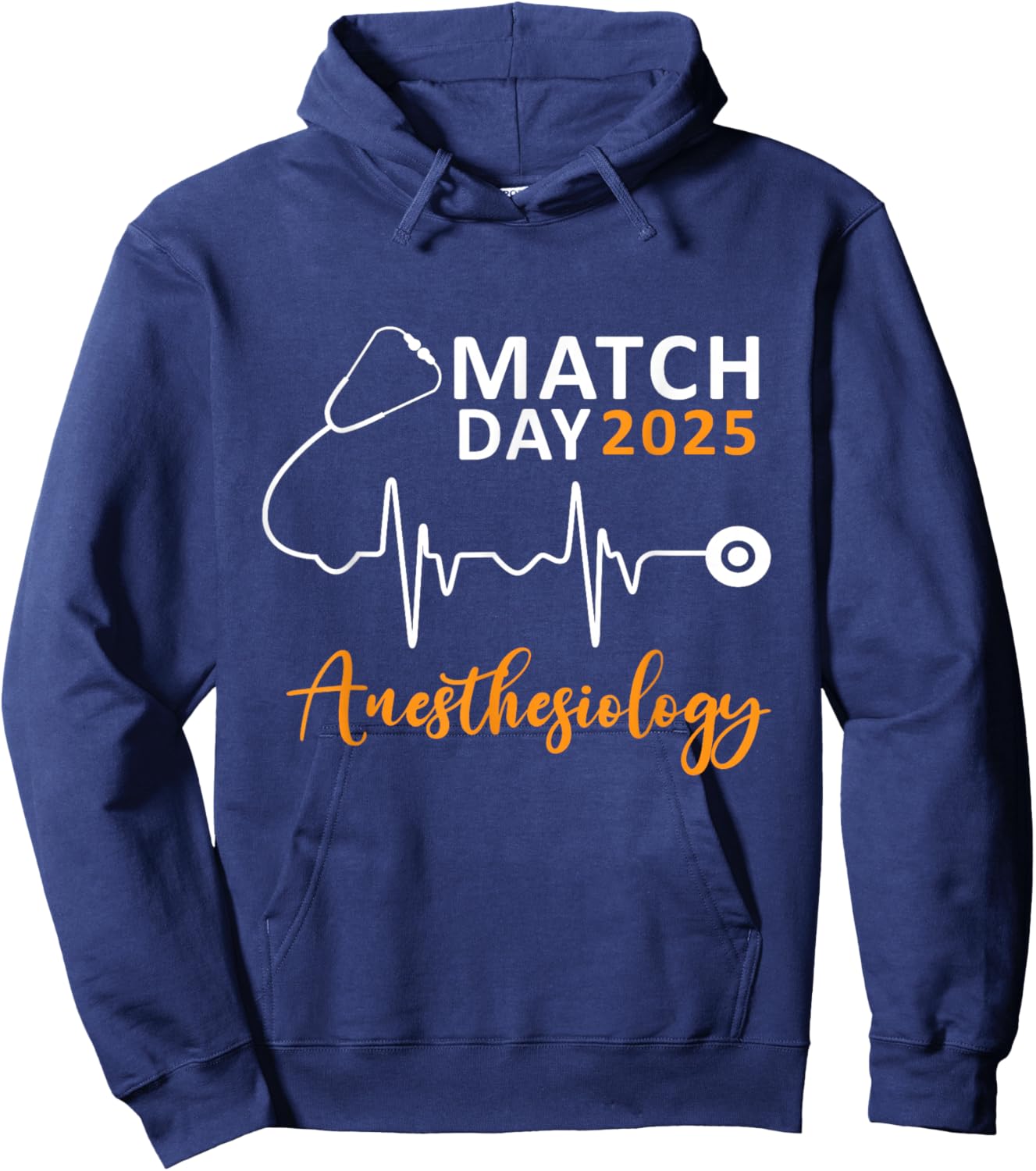 Match Day 2025 Anesthesiology Medical School Residency Hoodie - Hoodie | Navy