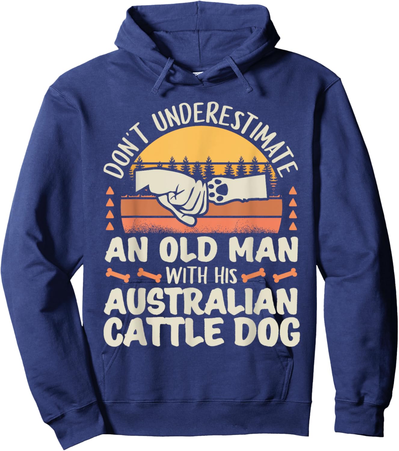 Australian Cattle Dog Shirt Men Women Dog Mom Dog Lover Hoodie - Hoodie | Navy