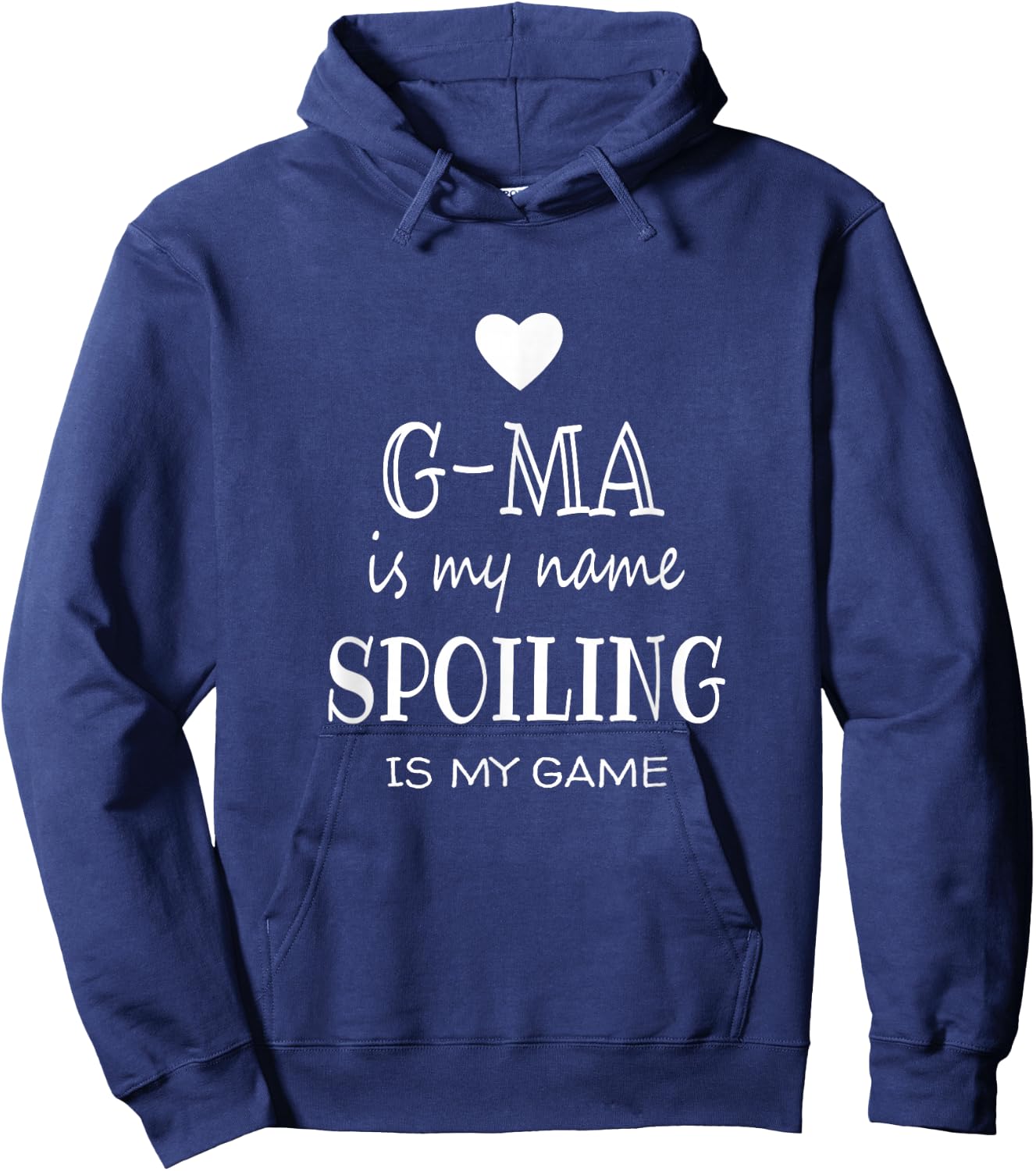 G-ma is My Name Funny G-ma Graphic Gifts for G-ma Grandma Hoodie - Hoodie | Navy