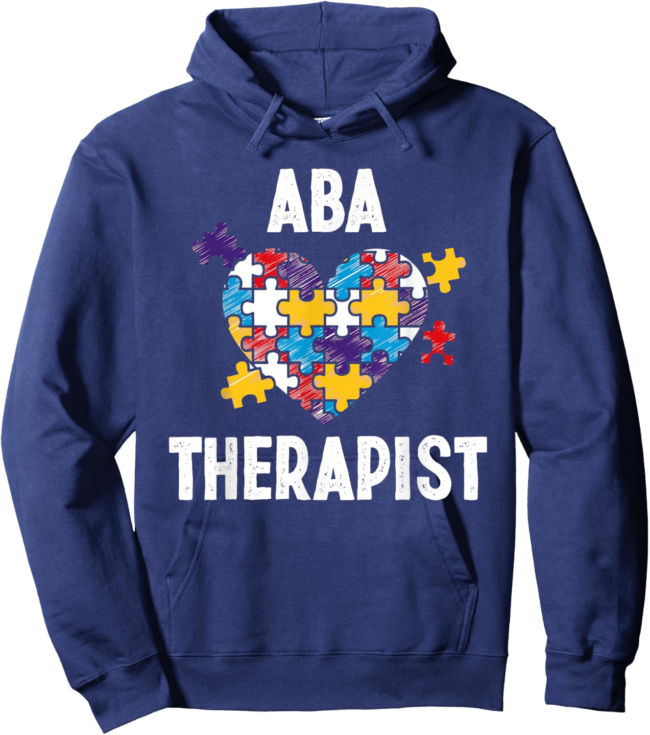 ABA Therapist Training Behavior Analyst Autism Therapy RBT Hoodie - Hoodie | Navy