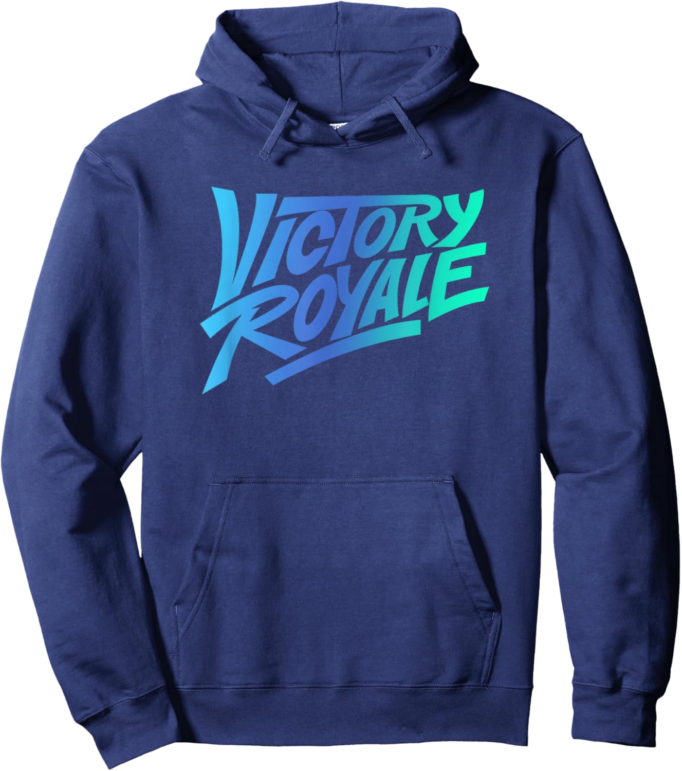 Fortnite Victory Royale Gradient Logo Small Hoodie - Hoodie | Navy