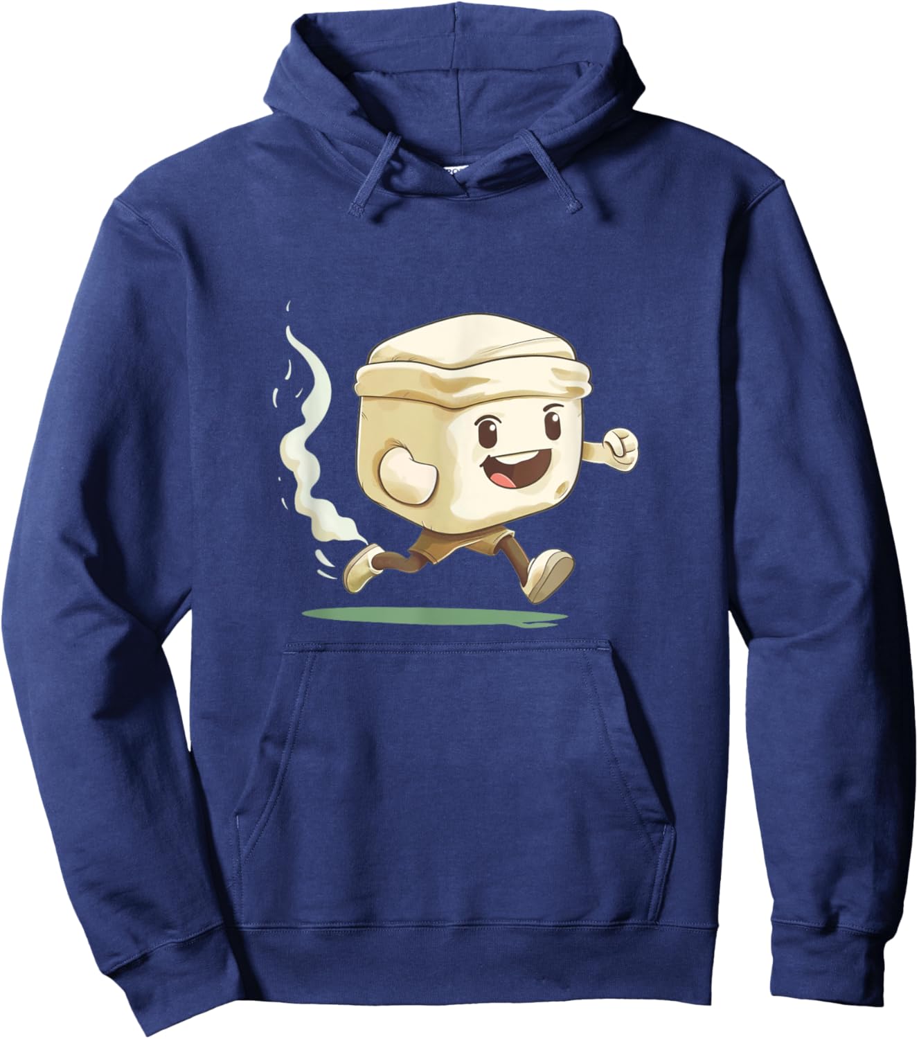 Sport Marshmallow with Headband for Sports Lovers Hoodie - Hoodie | Navy