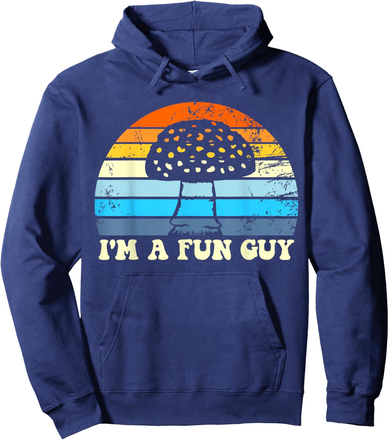 I'm A Funguy Funny Mushroom Fungi Men's I'm A Funguy Hoodie - Hoodie | Navy